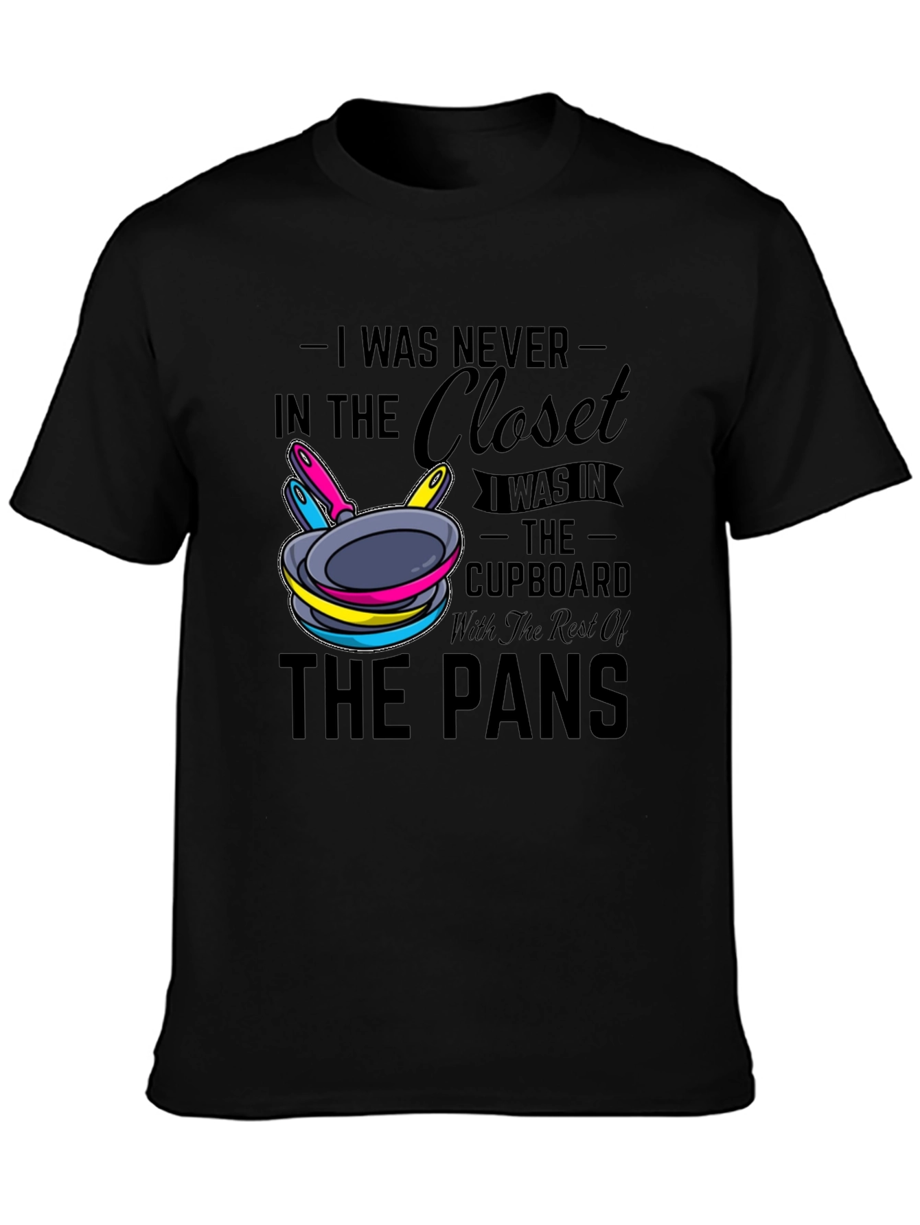 I Was Never In The Closet Humor T-Shirt