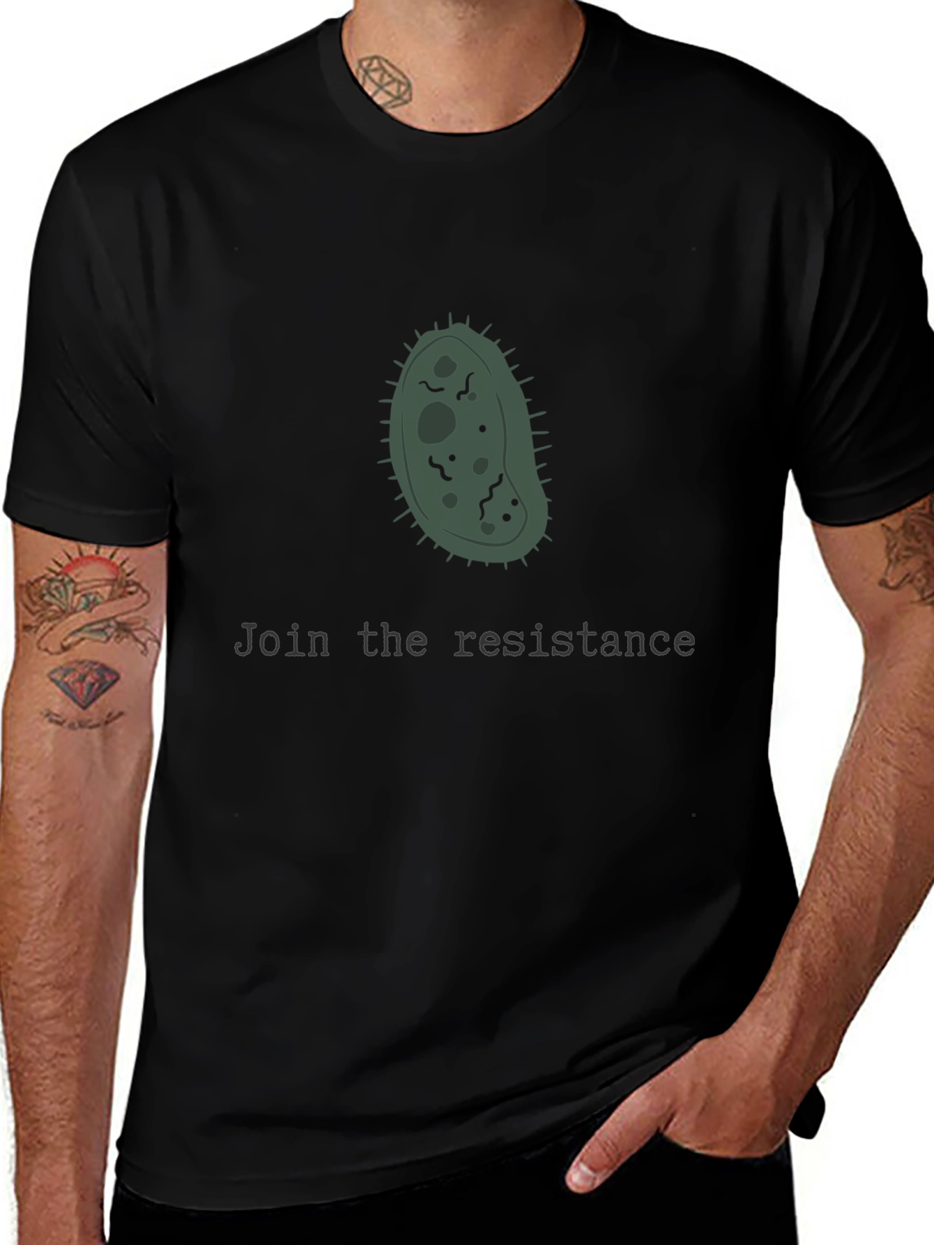 Join The Resistance Paramecium T-Shirt