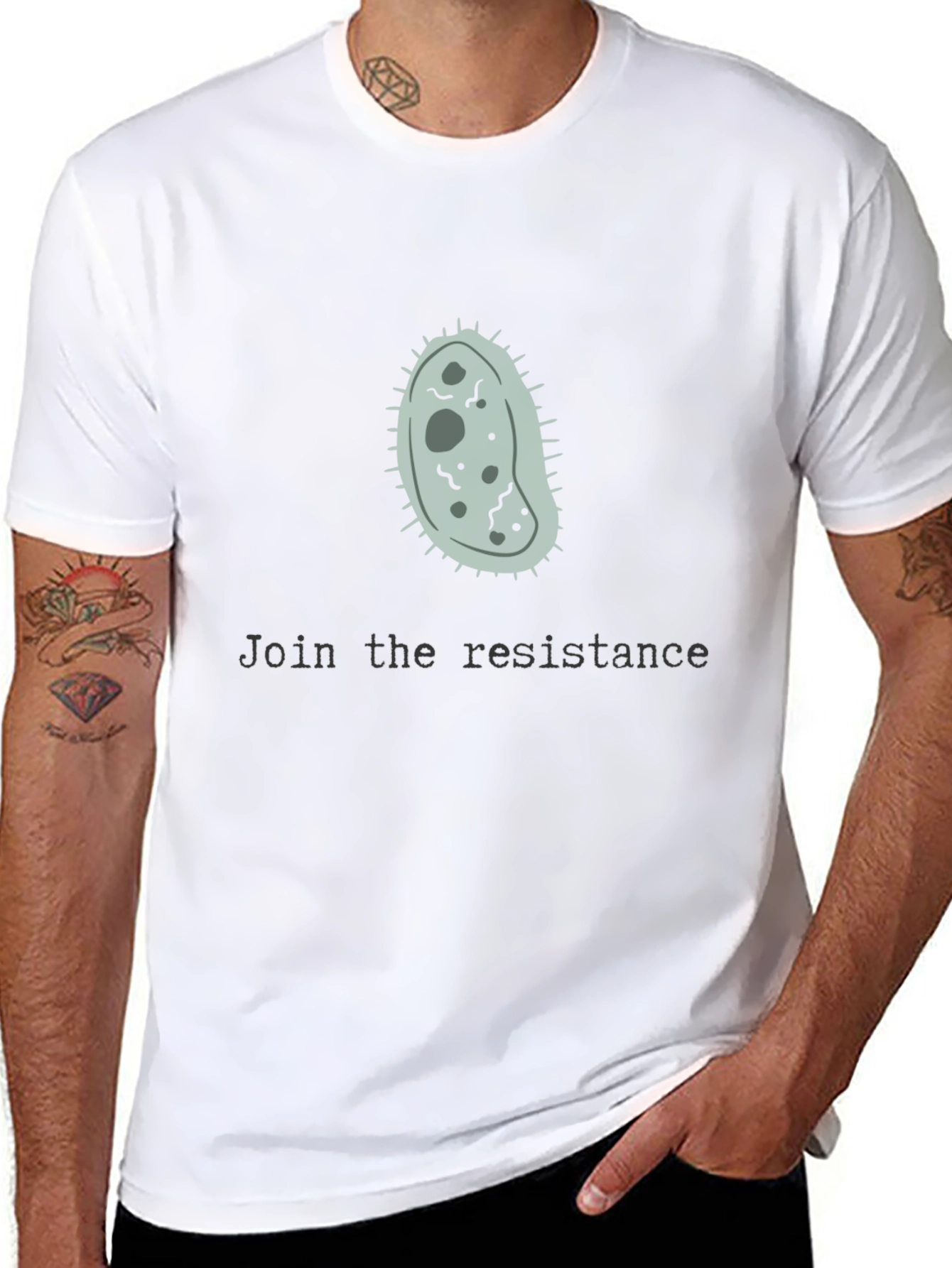Join The Resistance Paramecium T-Shirt