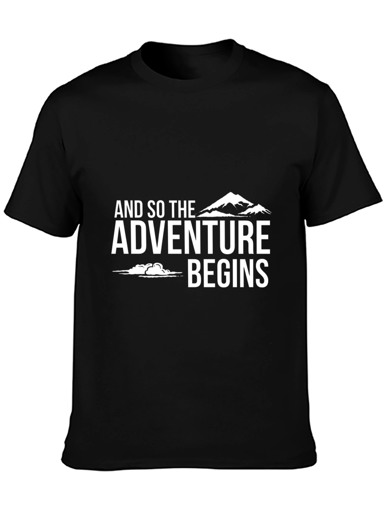 Adventure Begins Graphic T-Shirt