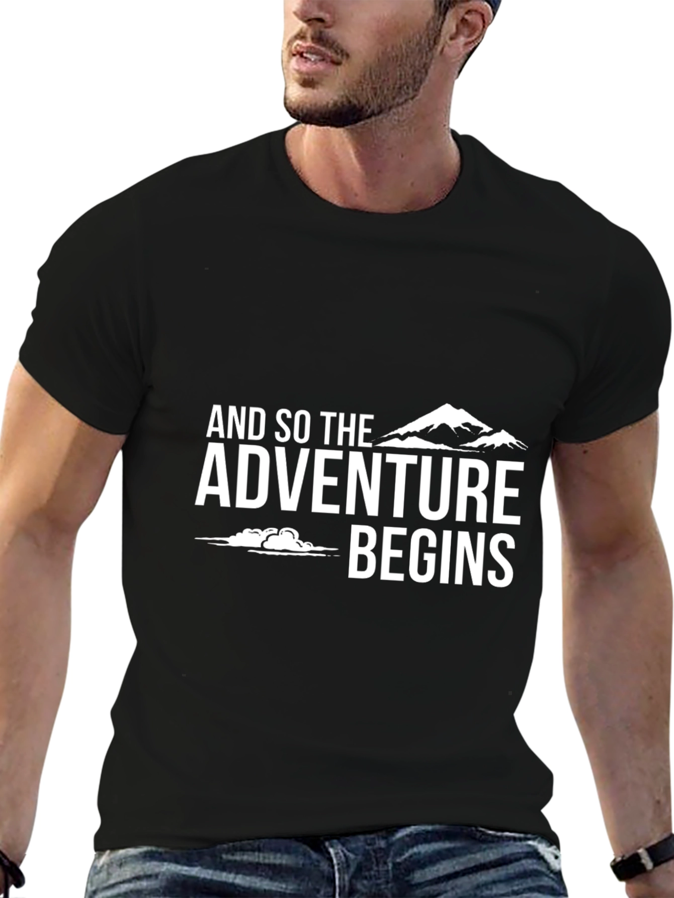 Adventure Begins Graphic T-Shirt