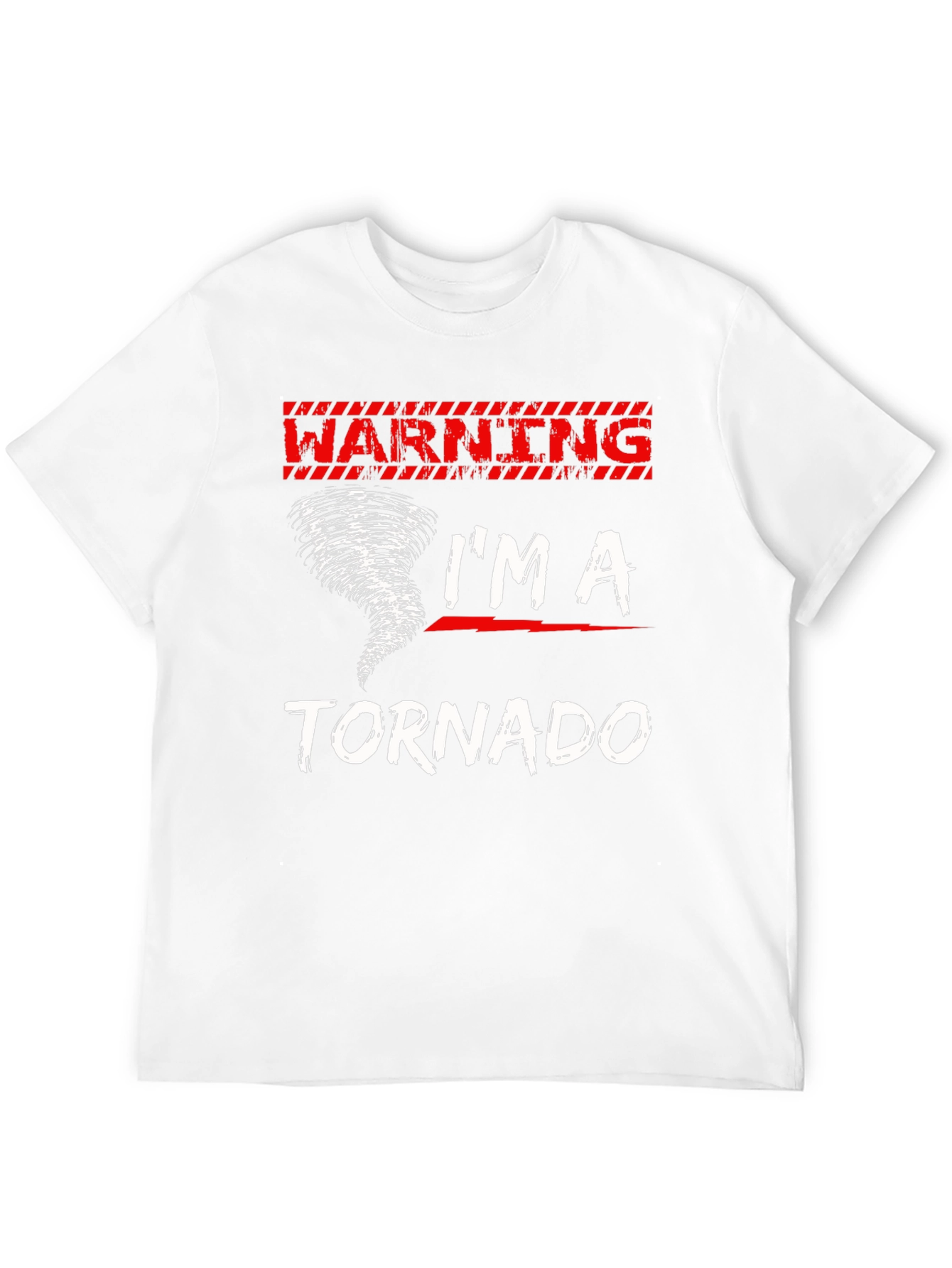 Warning Im A Tornado Graphic T-Shirt