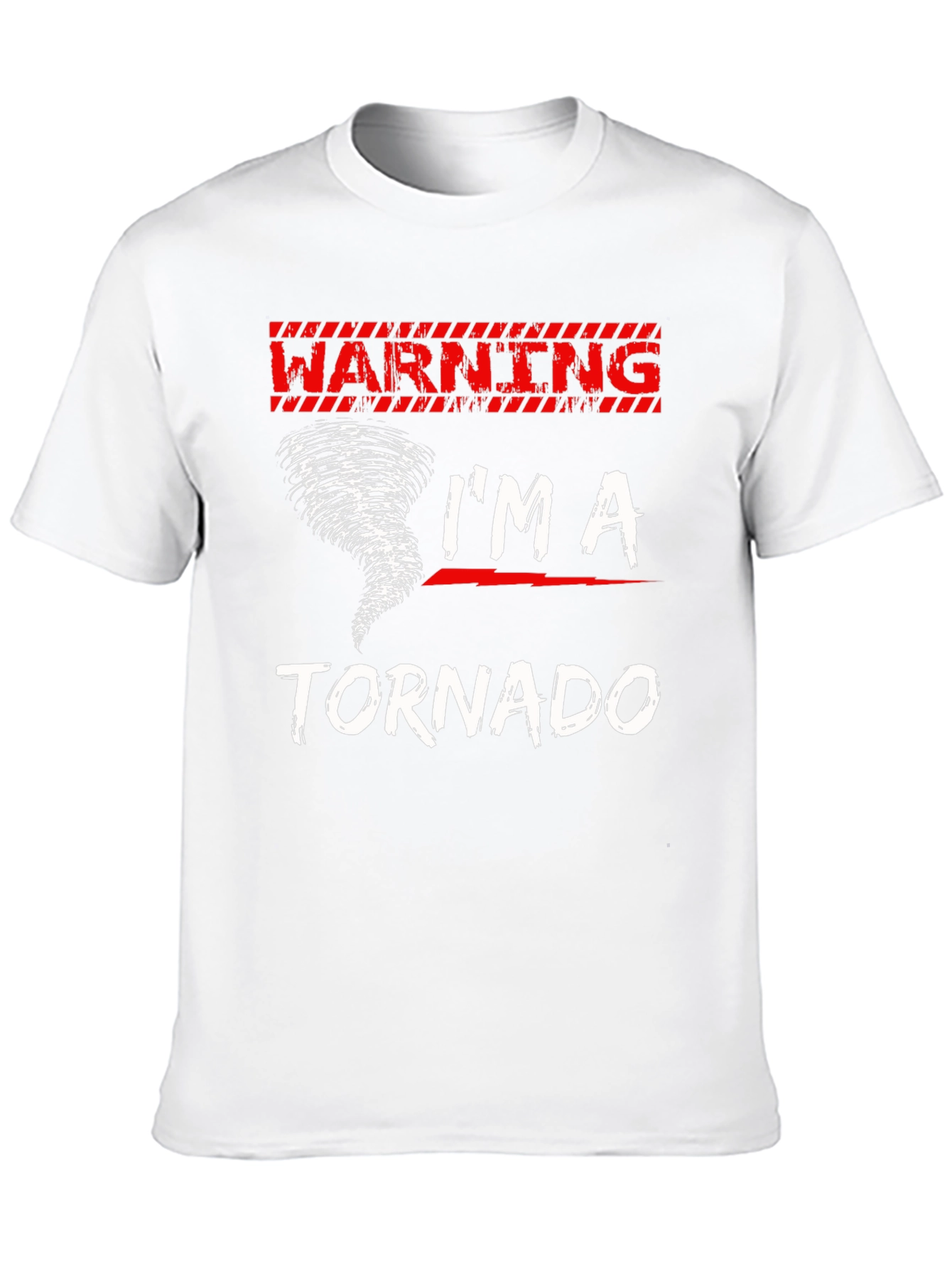 Warning Im A Tornado Graphic T-Shirt