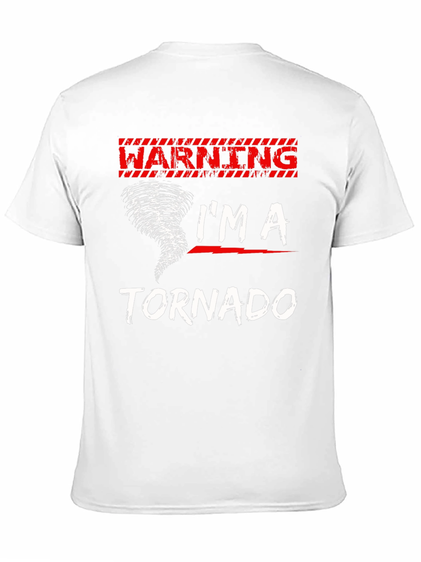 Warning Im A Tornado Graphic T-Shirt