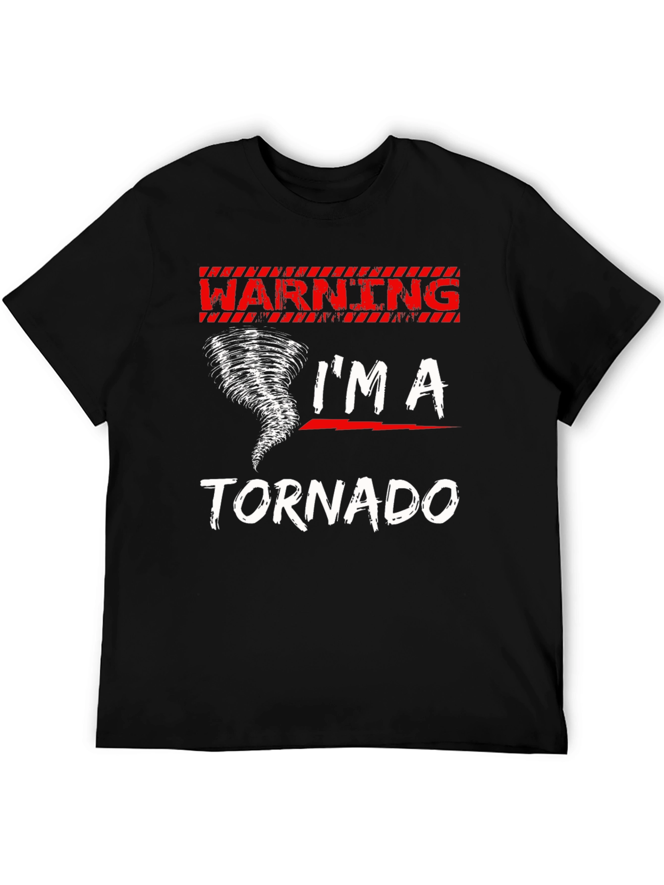 Warning Im A Tornado Graphic T-Shirt