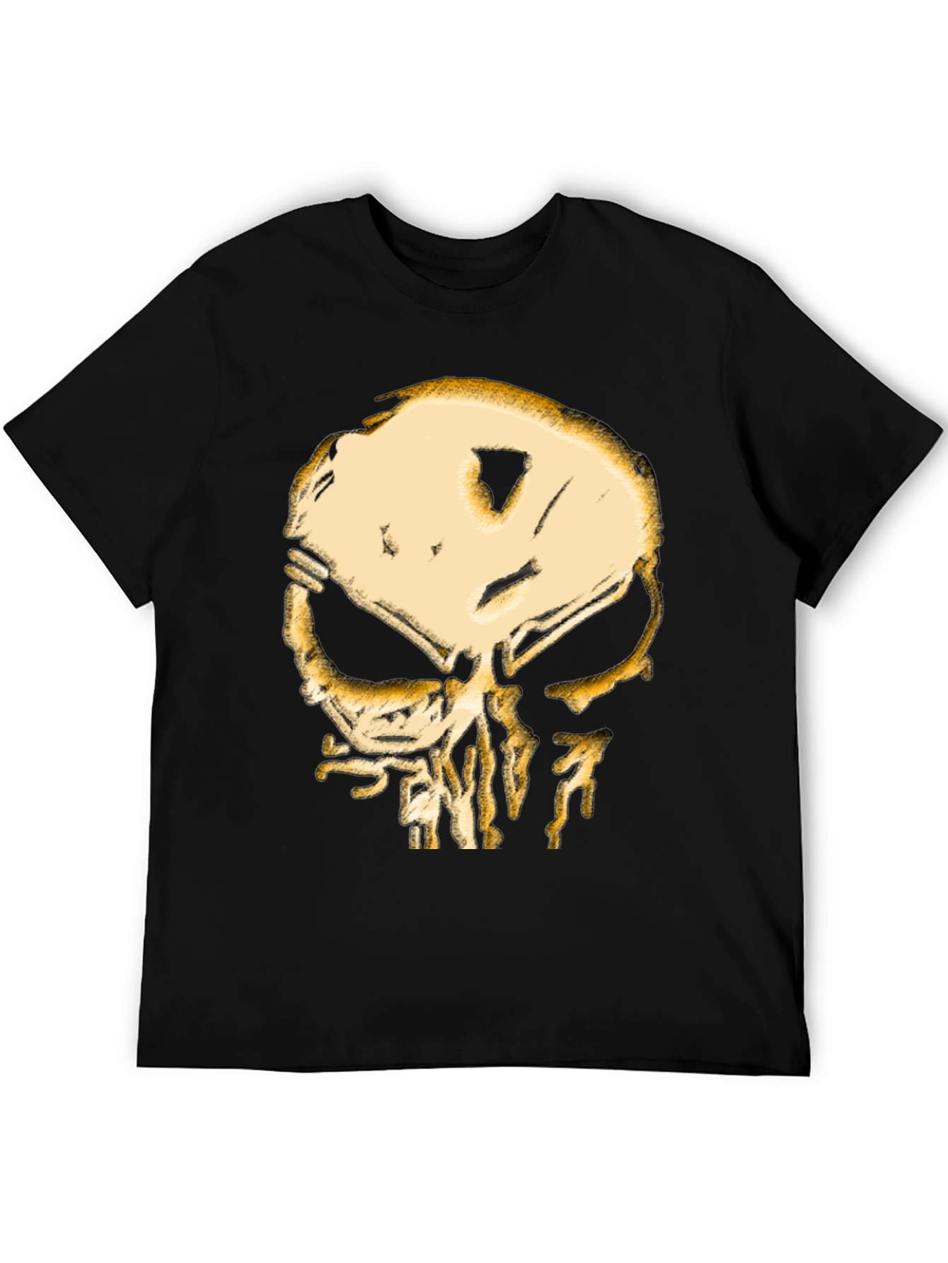Skull Graphic Black T-Shirt