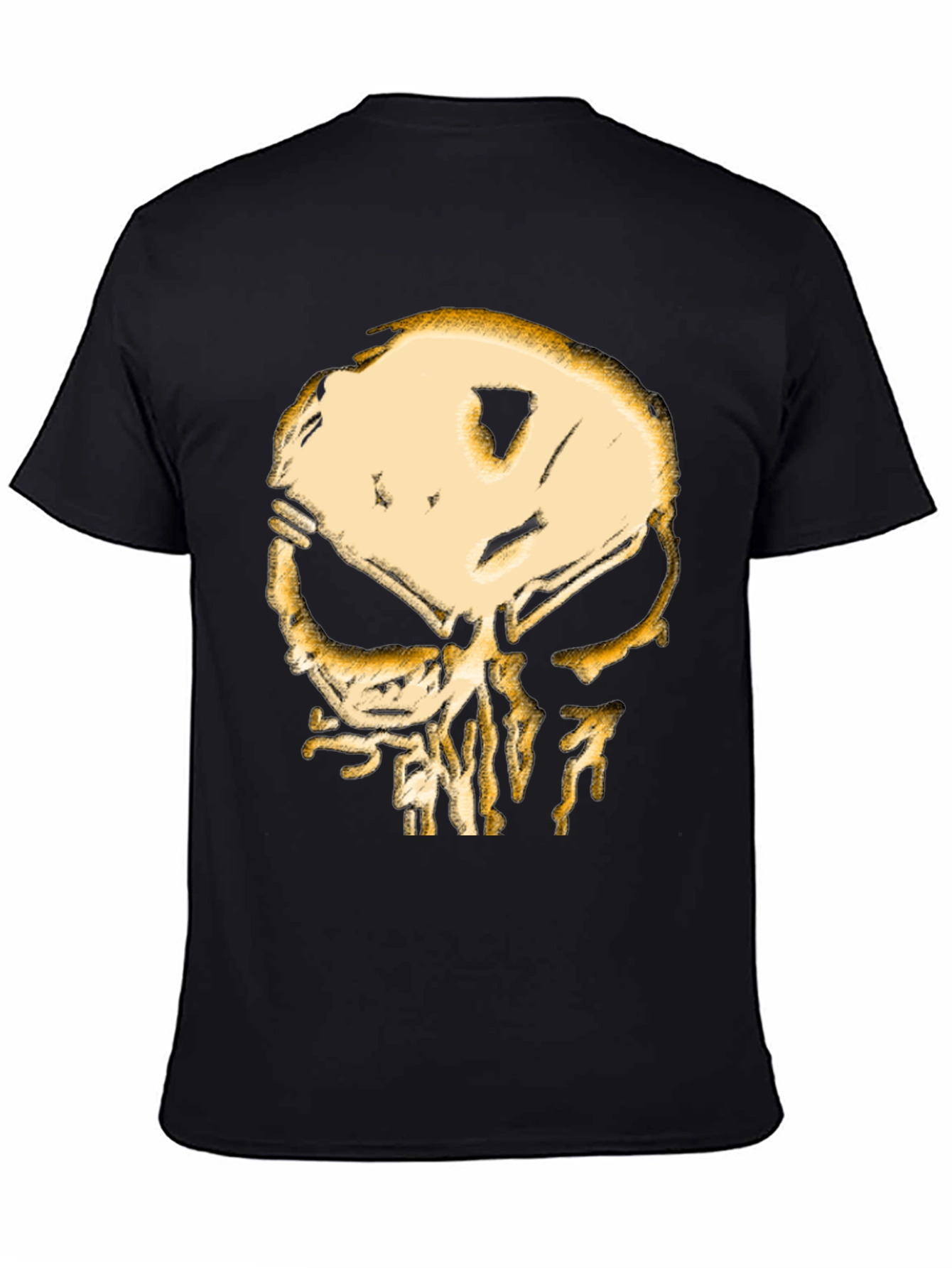 Skull Graphic Black T-Shirt