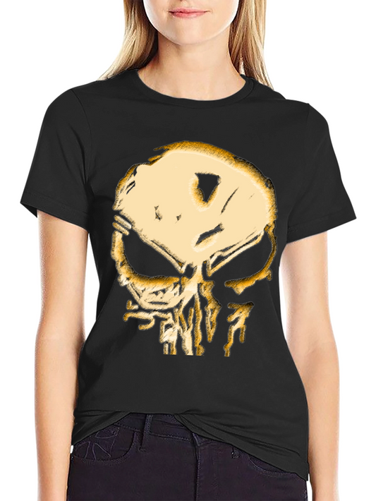 Skull Graphic Black T-Shirt