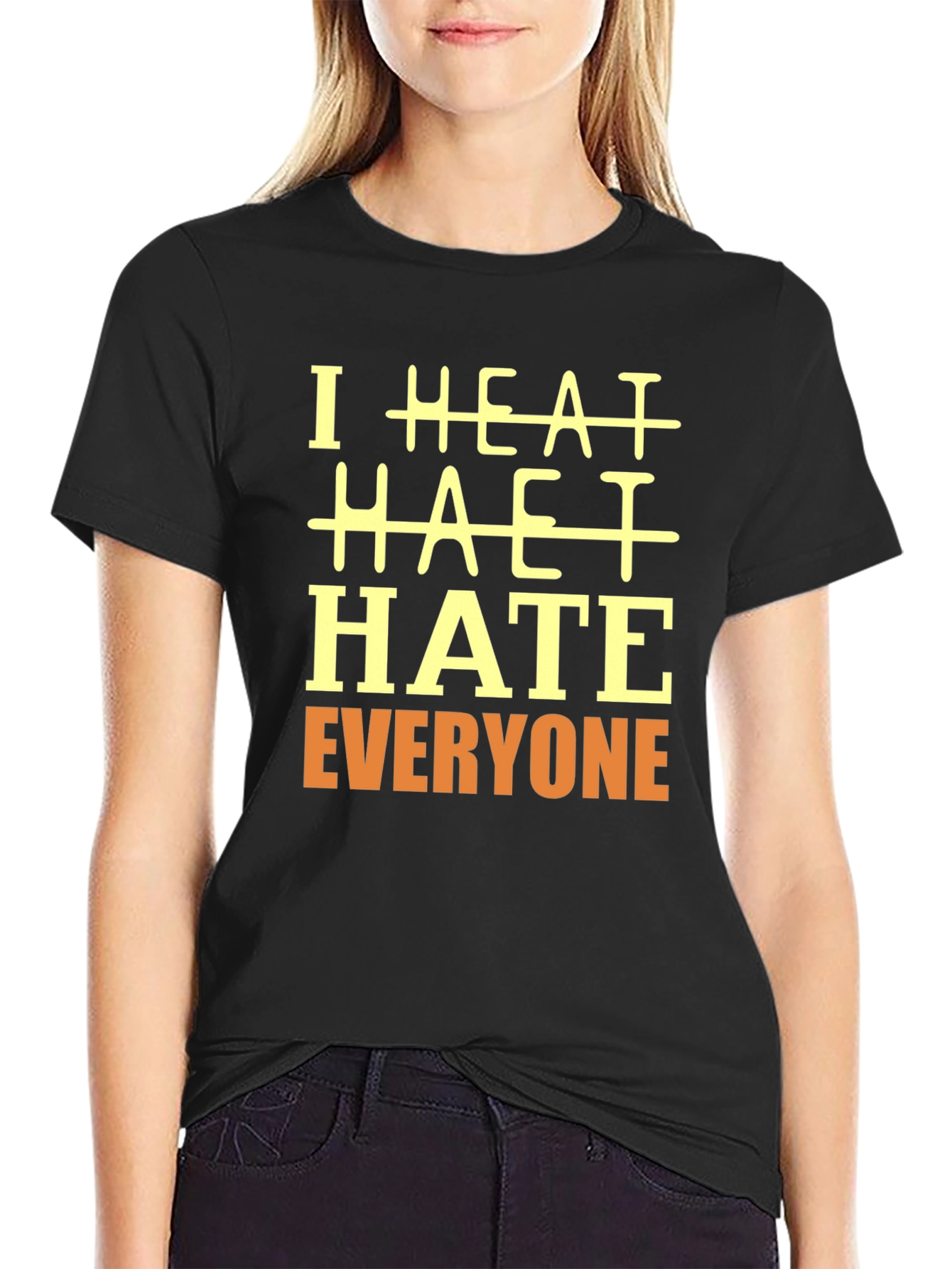I HATE Everyone Graphic T-Shirt