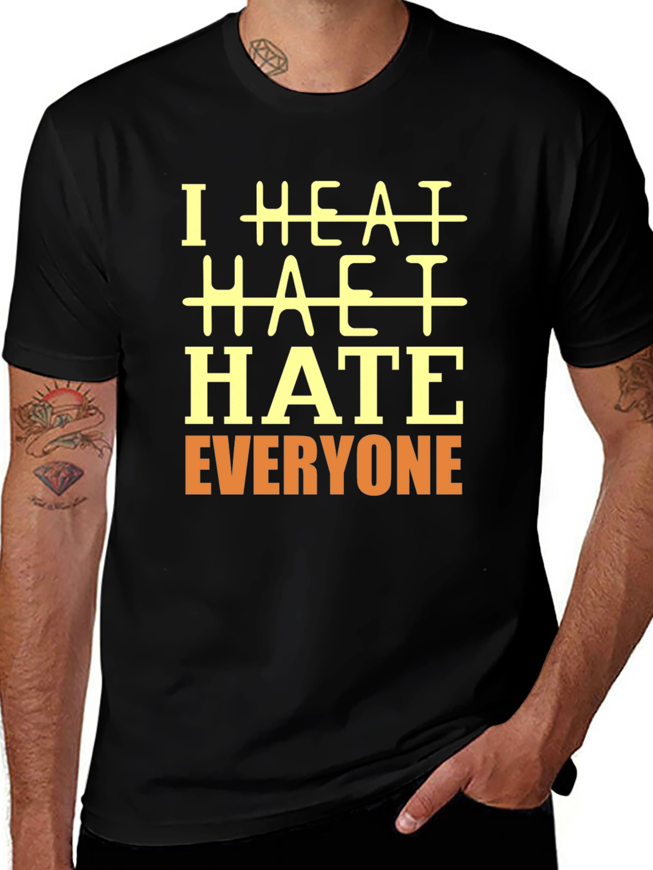 I HATE Everyone Graphic T-Shirt