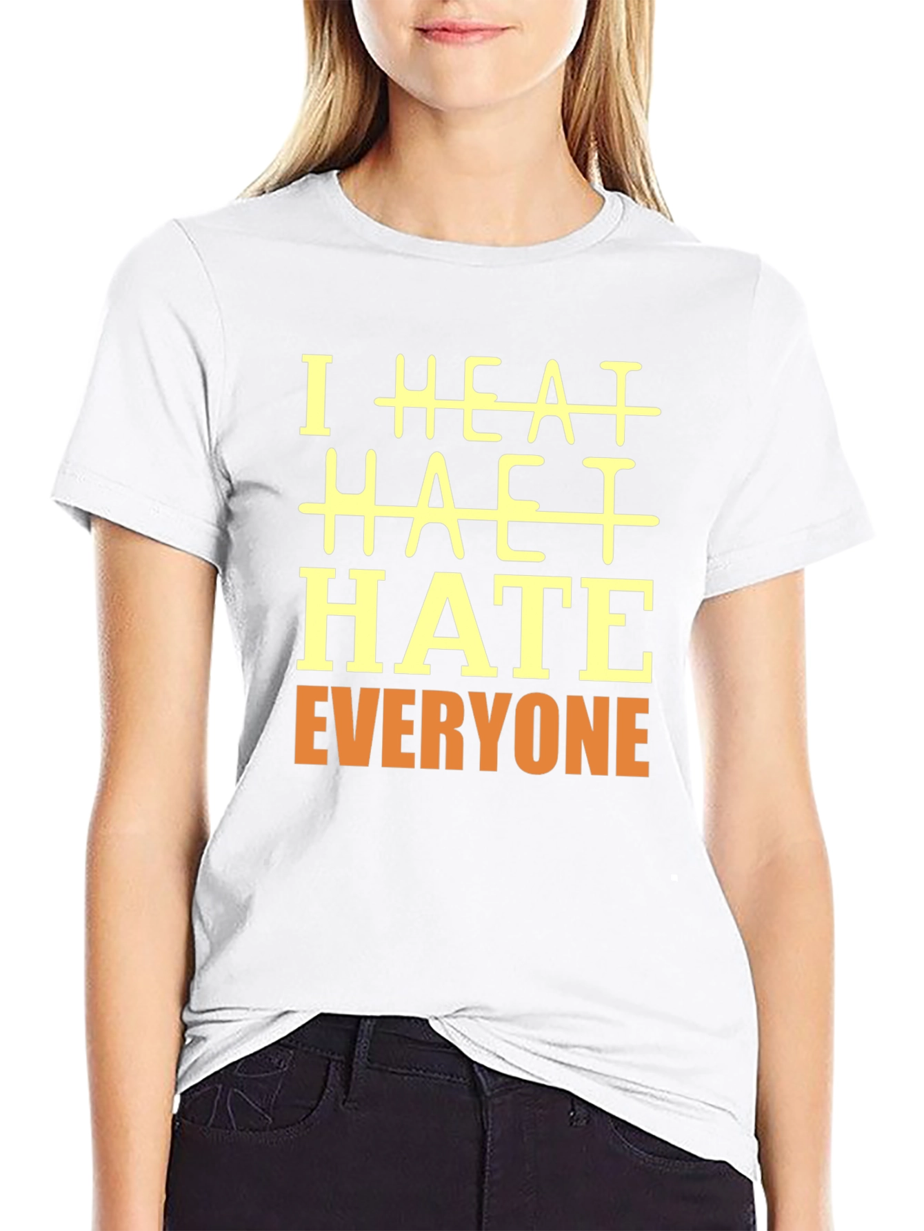 I HATE Everyone Graphic T-Shirt