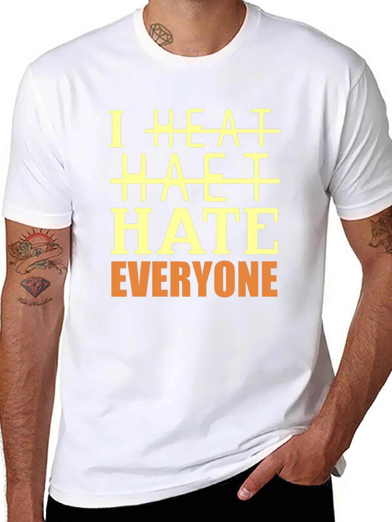 I HATE Everyone Graphic T-Shirt