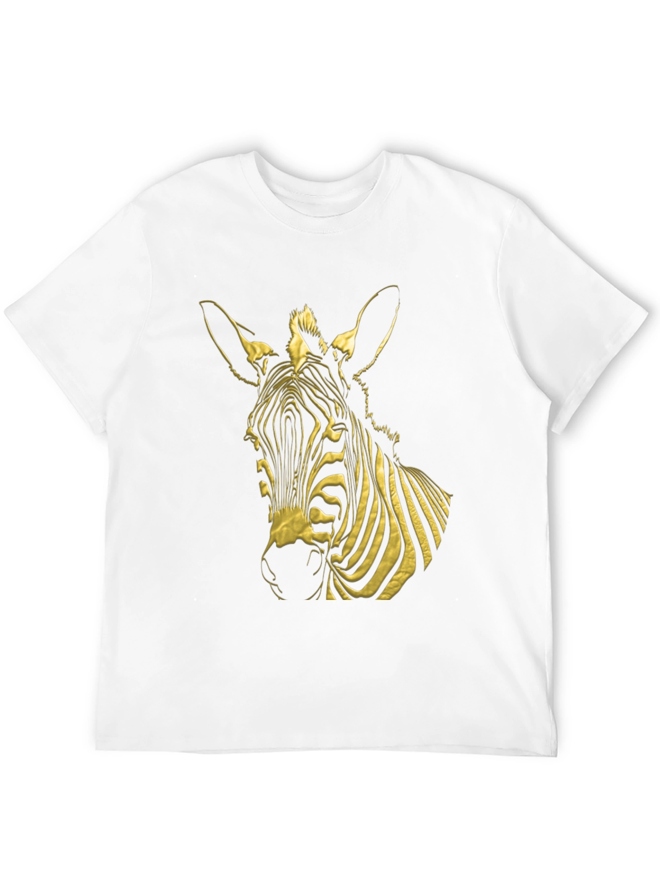 Zebra Graphic Tee - Bold Black T-Shirt