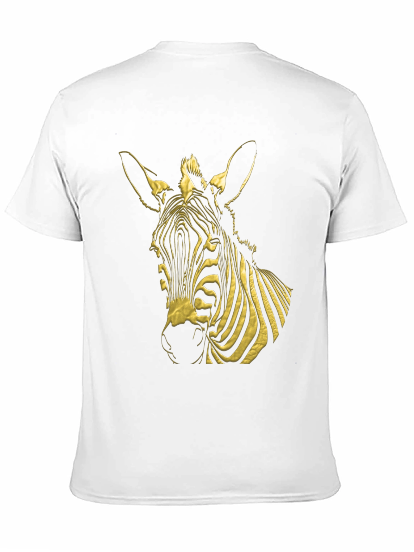 Zebra Graphic Tee - Bold Black T-Shirt