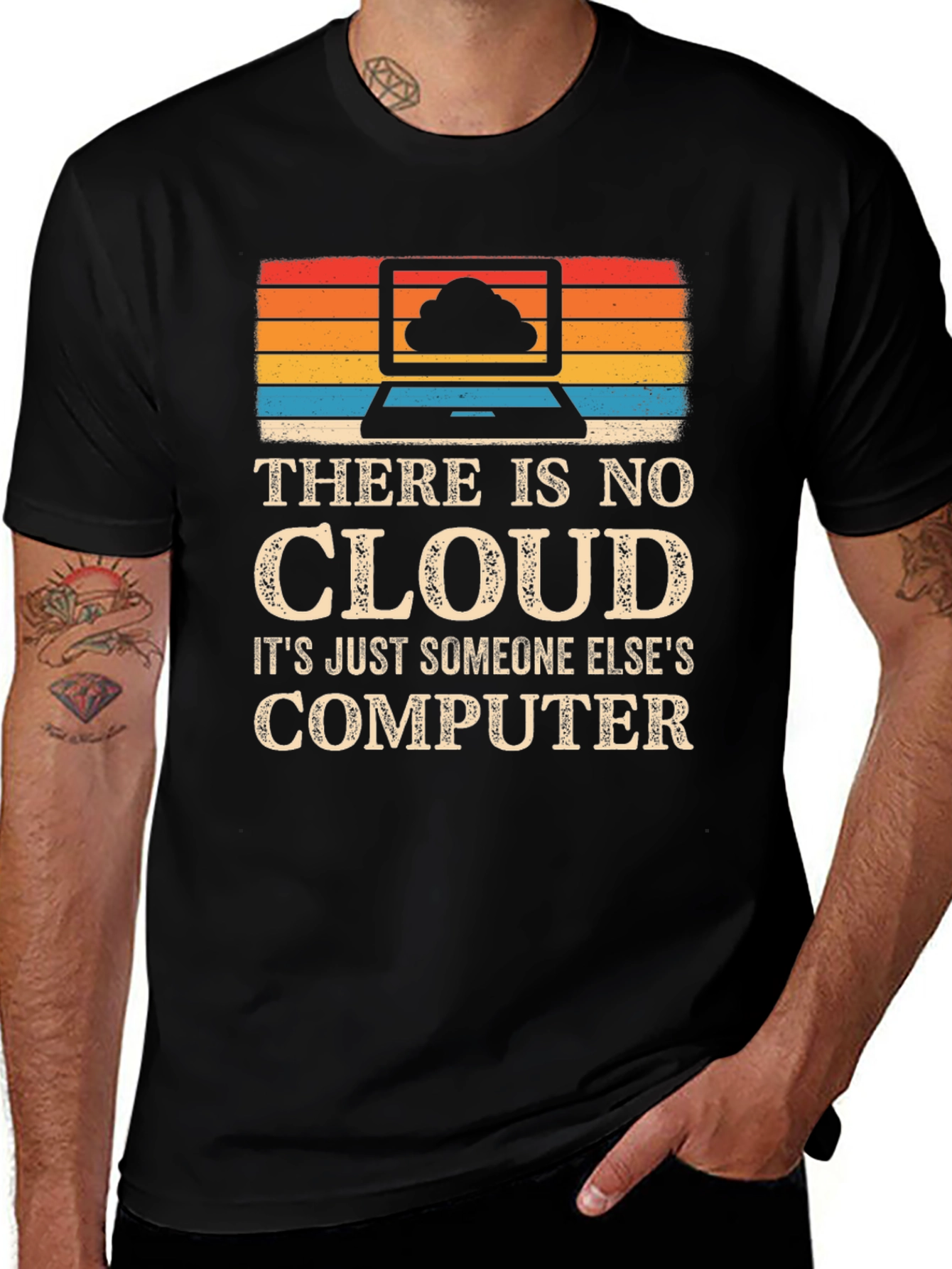 Funny Cloud Computing T-Shirt - Tech Humor Tee