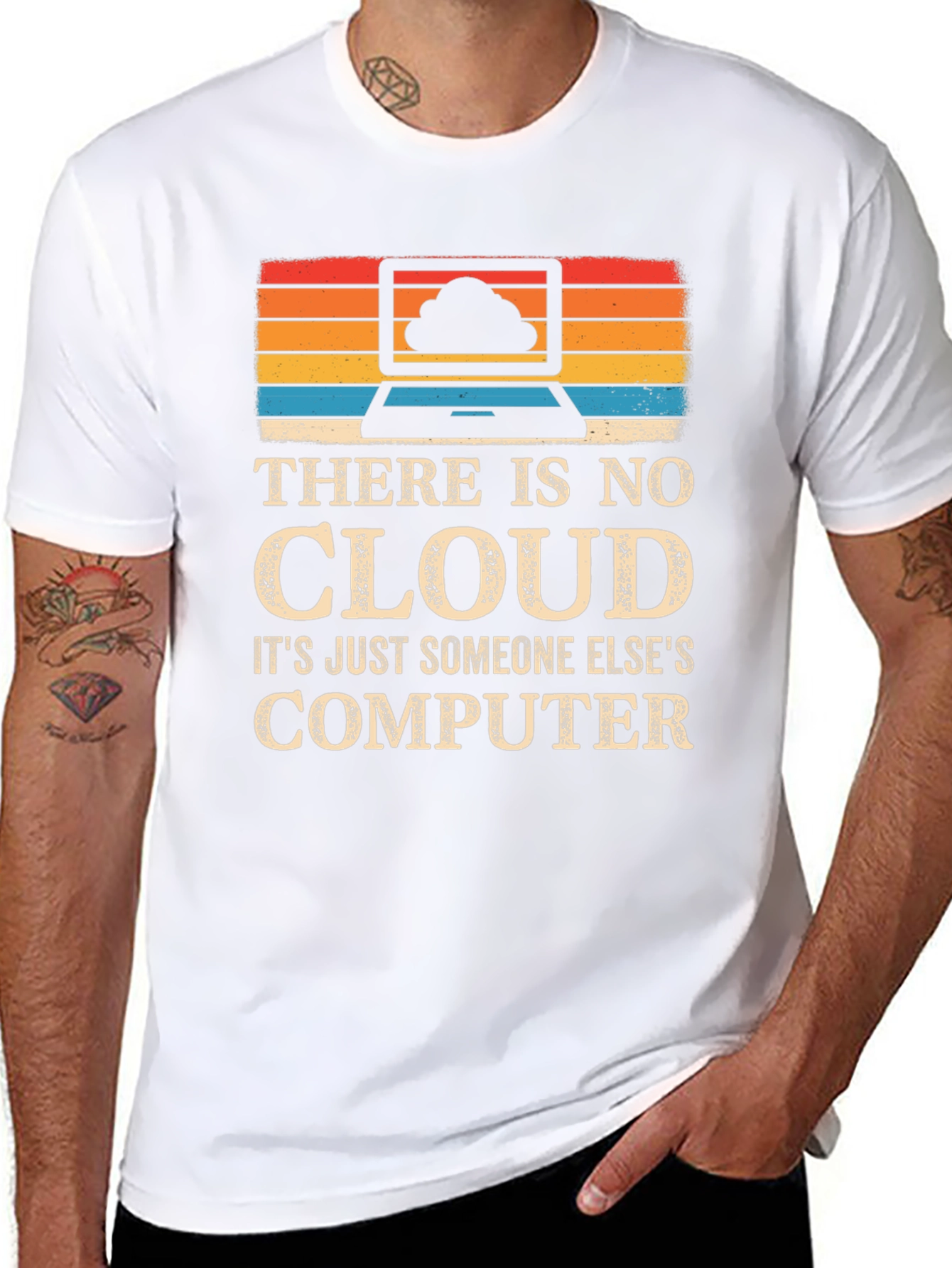 Funny Cloud Computing T-Shirt - Tech Humor Tee