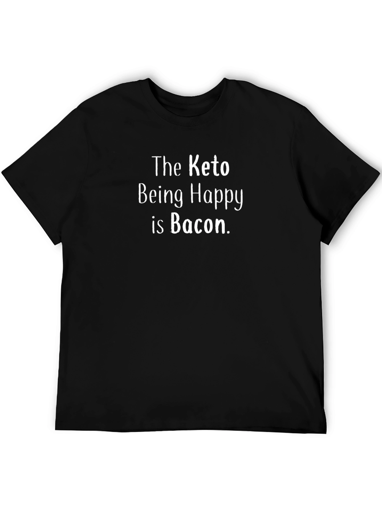 Keto Bacon T-Shirt - Happy Keto Life