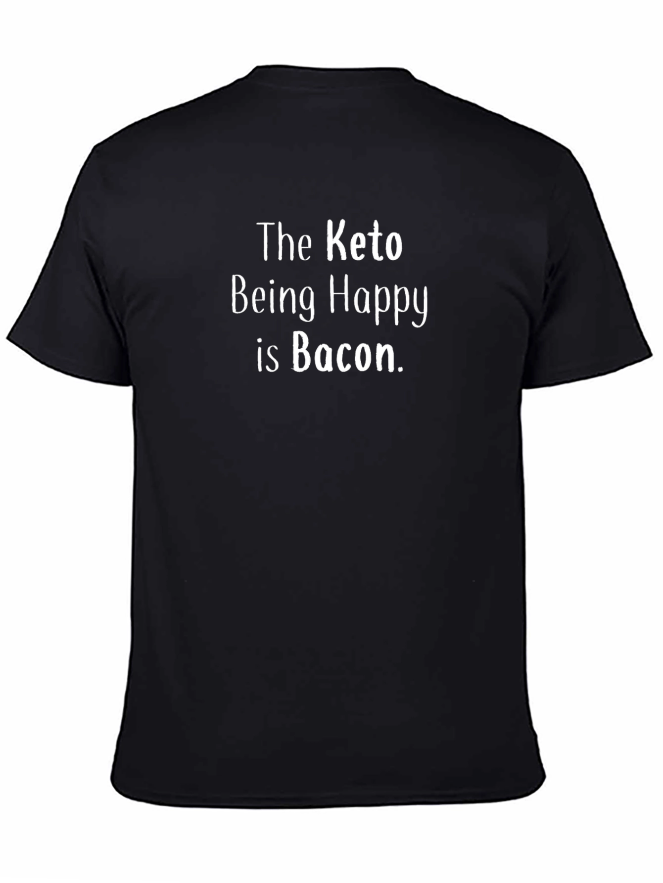 Keto Bacon T-Shirt - Happy Keto Life