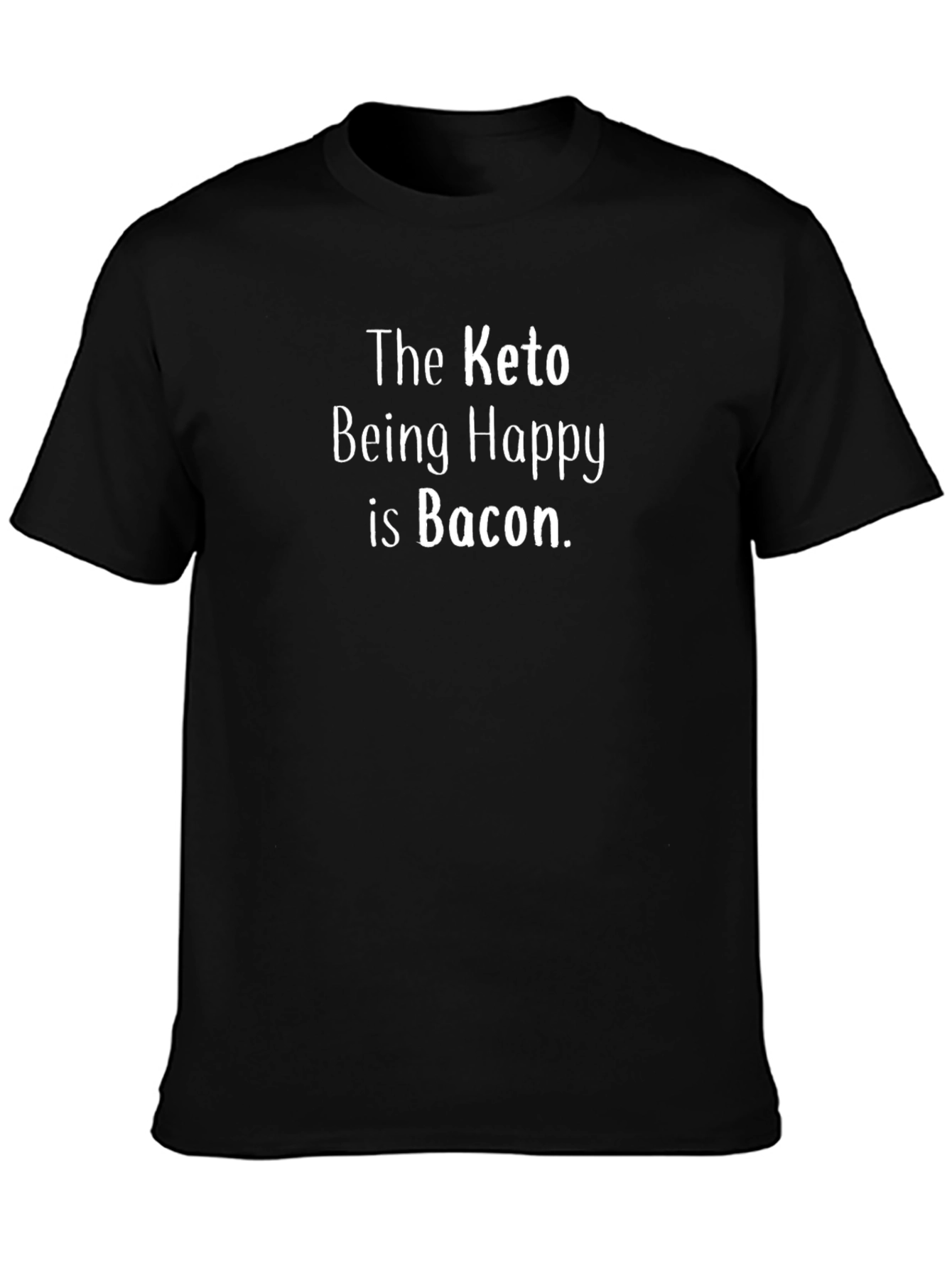Keto Bacon T-Shirt - Happy Keto Life