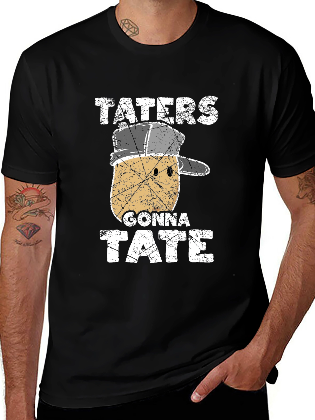 Taters Gonna Tate Funny Potato T-Shirt
