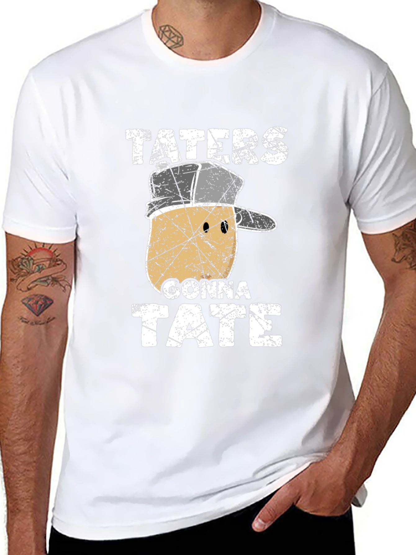 Taters Gonna Tate Funny Potato T-Shirt