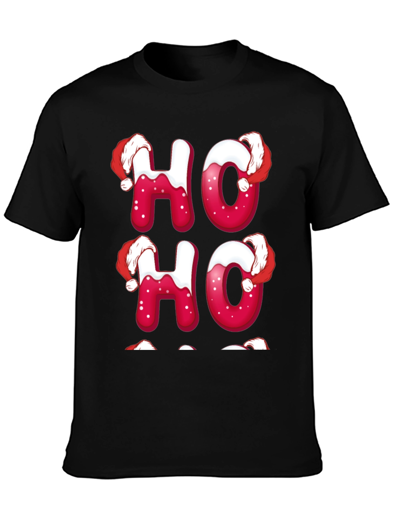 Festive Ho Ho Ho Christmas T-Shirt