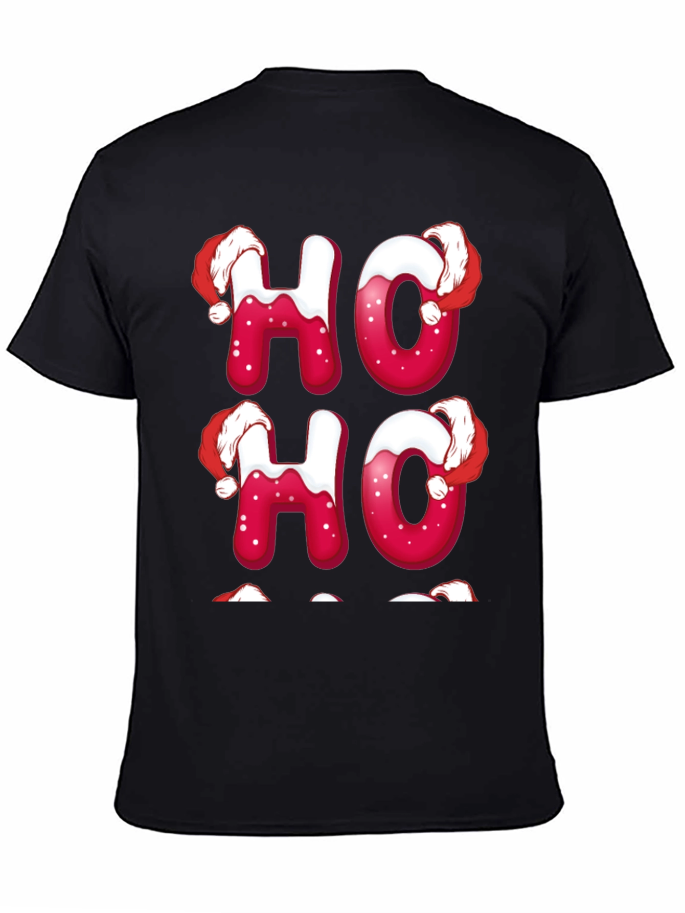 Festive Ho Ho Ho Christmas T-Shirt