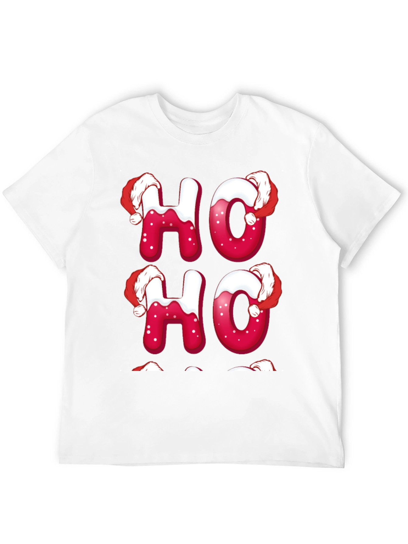 Festive Ho Ho Ho Christmas T-Shirt