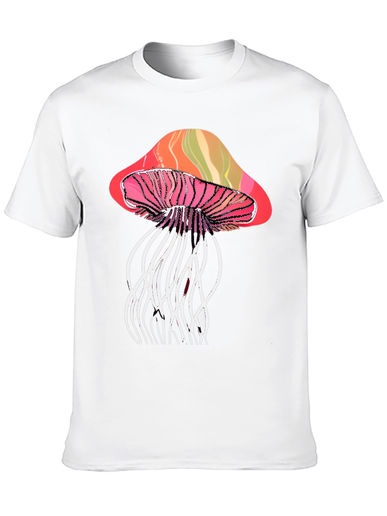 Psychedelic Mushroom Graphic T-Shirt
