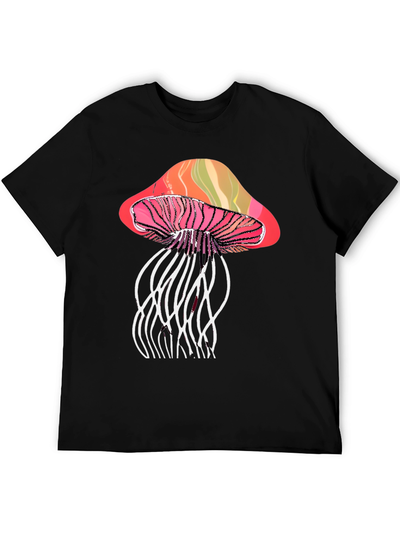 Psychedelic Mushroom Graphic T-Shirt