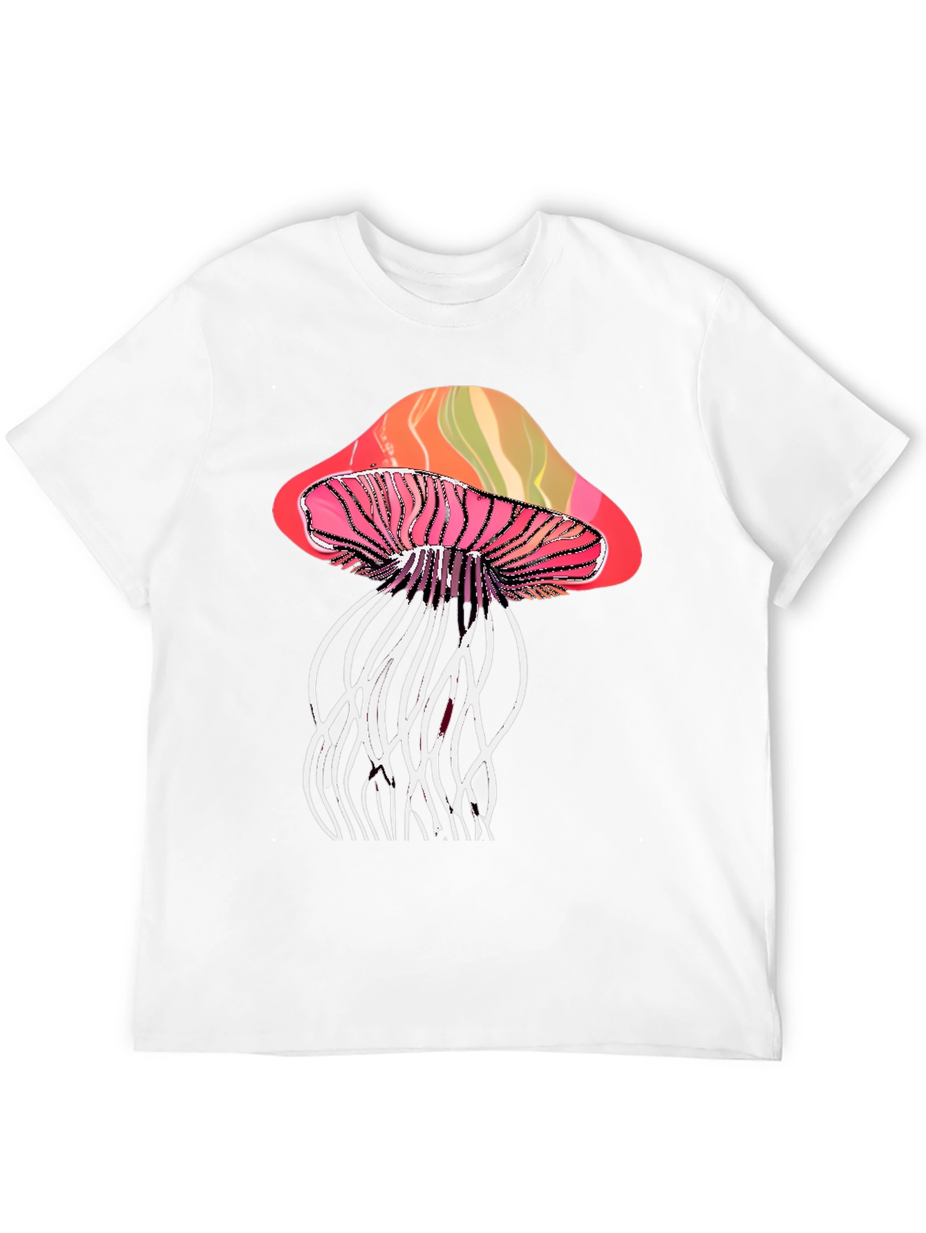 Psychedelic Mushroom Graphic T-Shirt