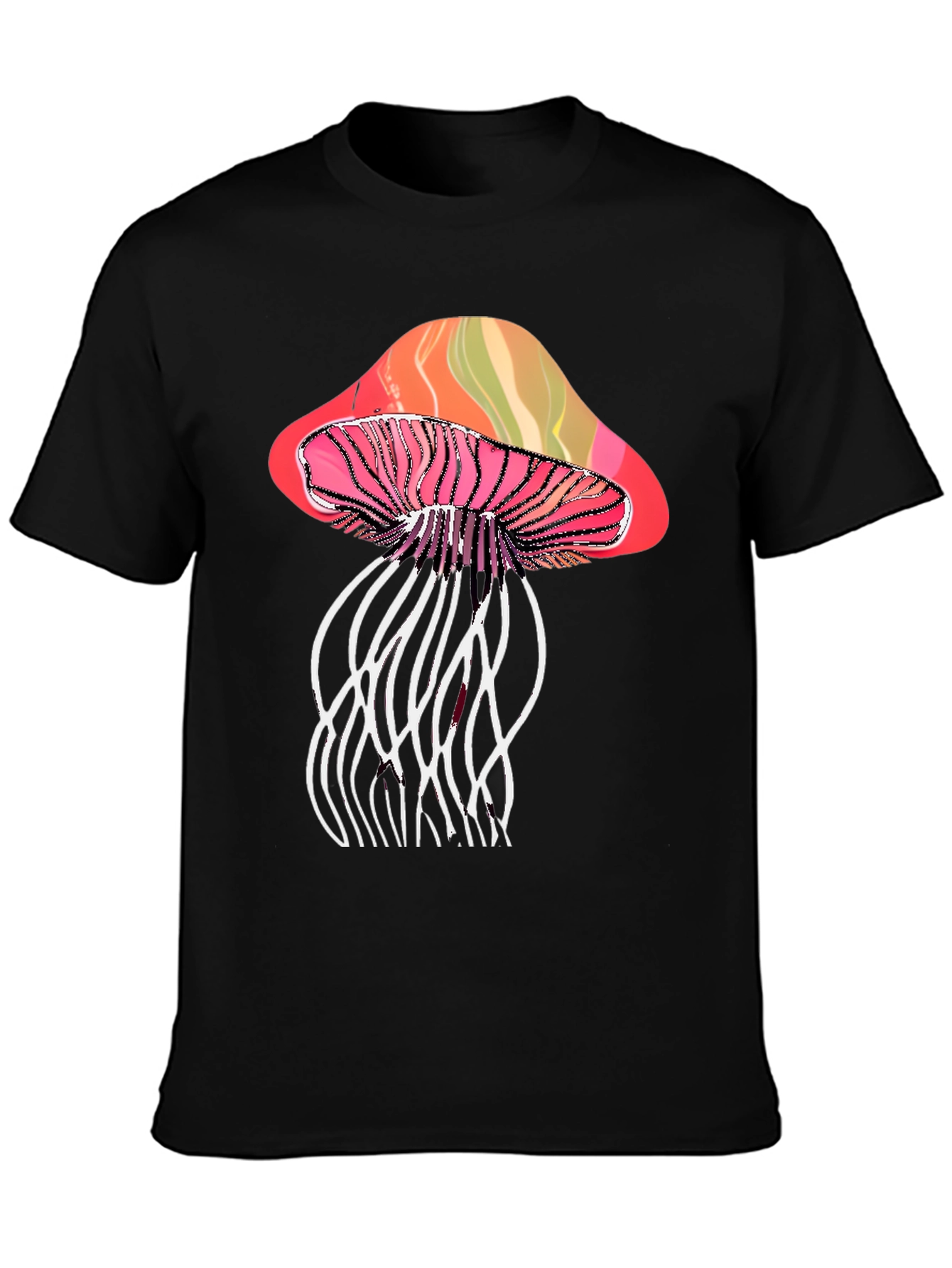 Psychedelic Mushroom Graphic T-Shirt