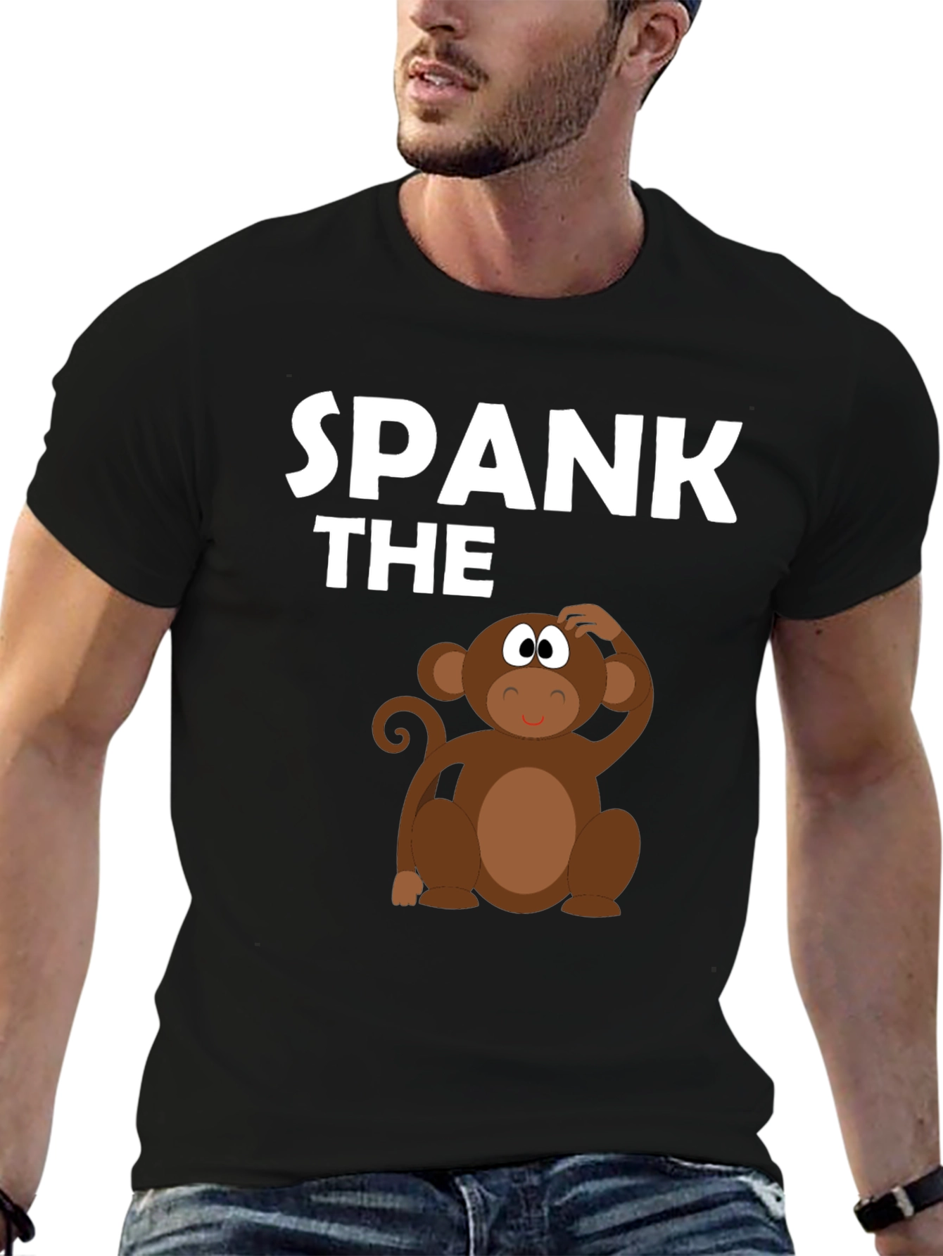 Spank the Monkey Graphic T-Shirt