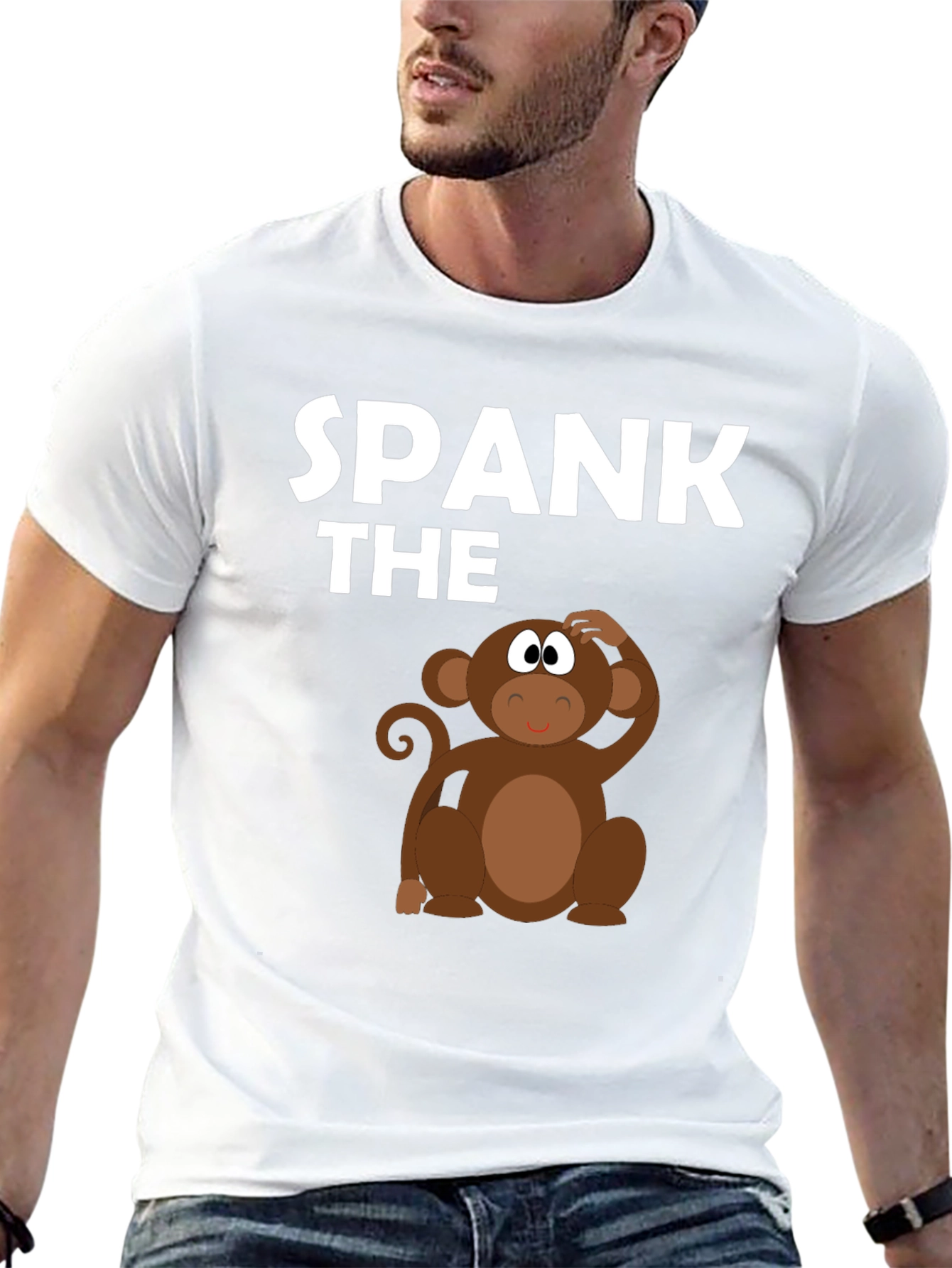 Spank the Monkey Graphic T-Shirt