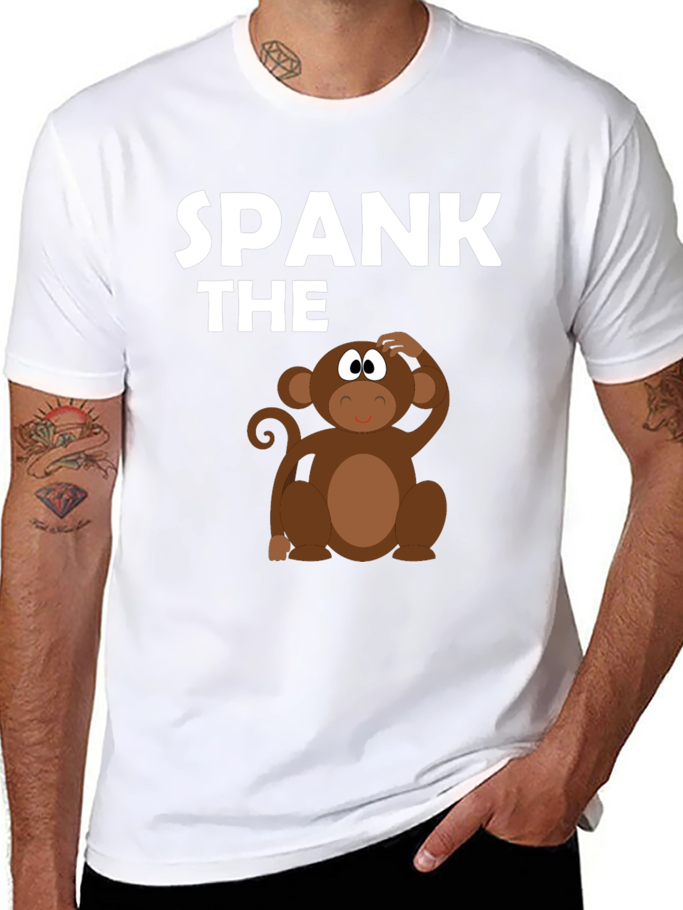 Spank the Monkey Graphic T-Shirt