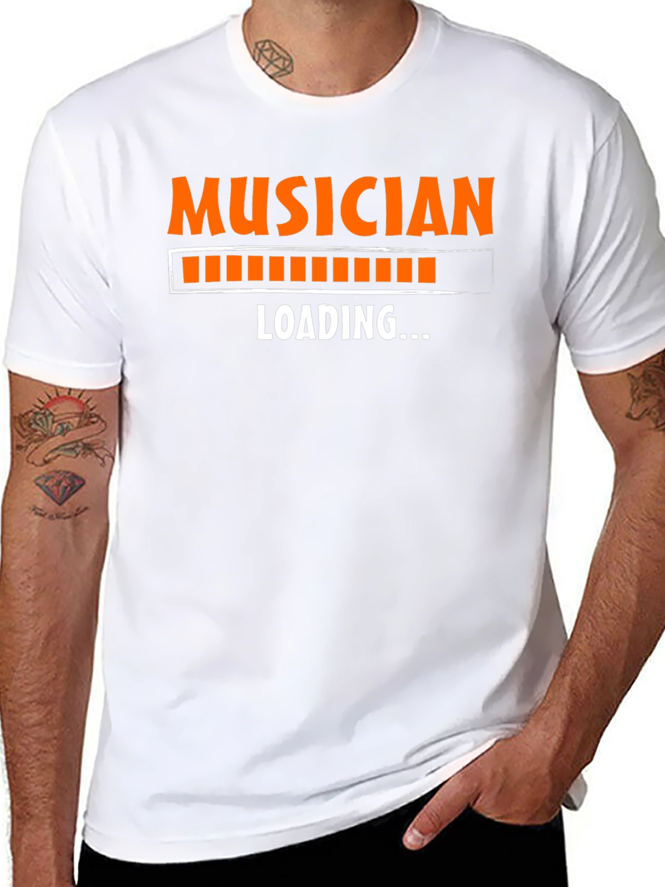 Musician Loading Graphic T-Shirt