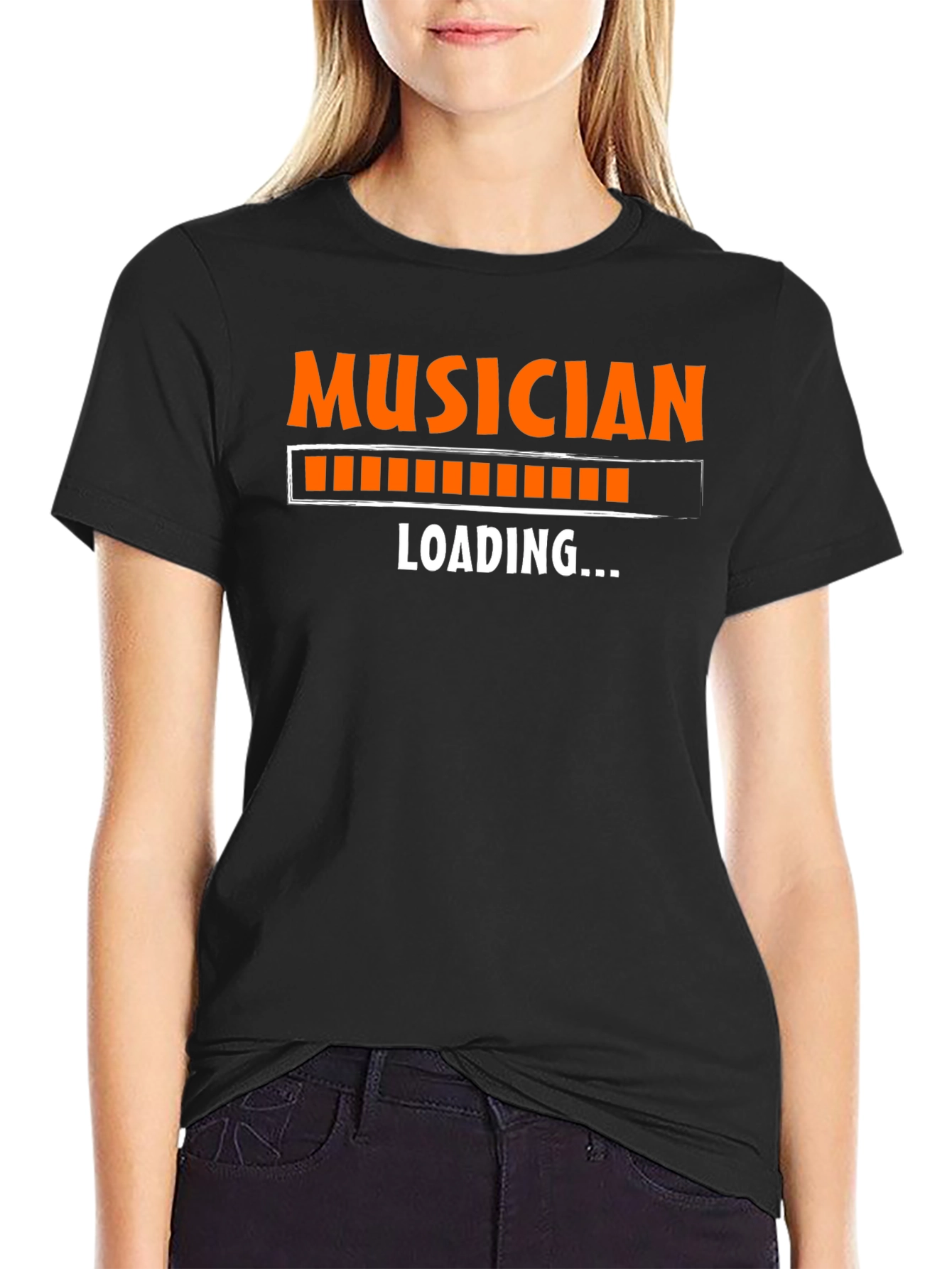 Musician Loading Graphic T-Shirt
