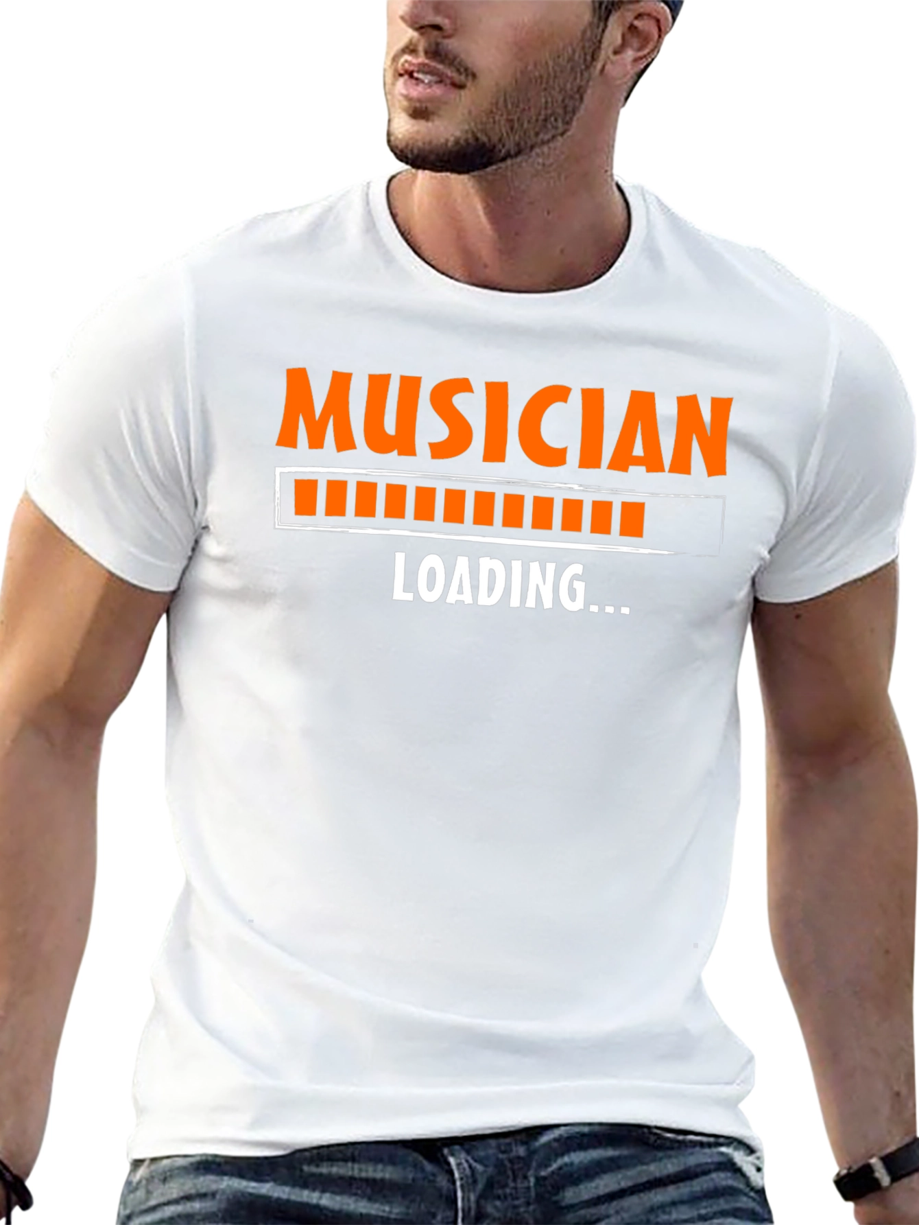 Musician Loading Graphic T-Shirt
