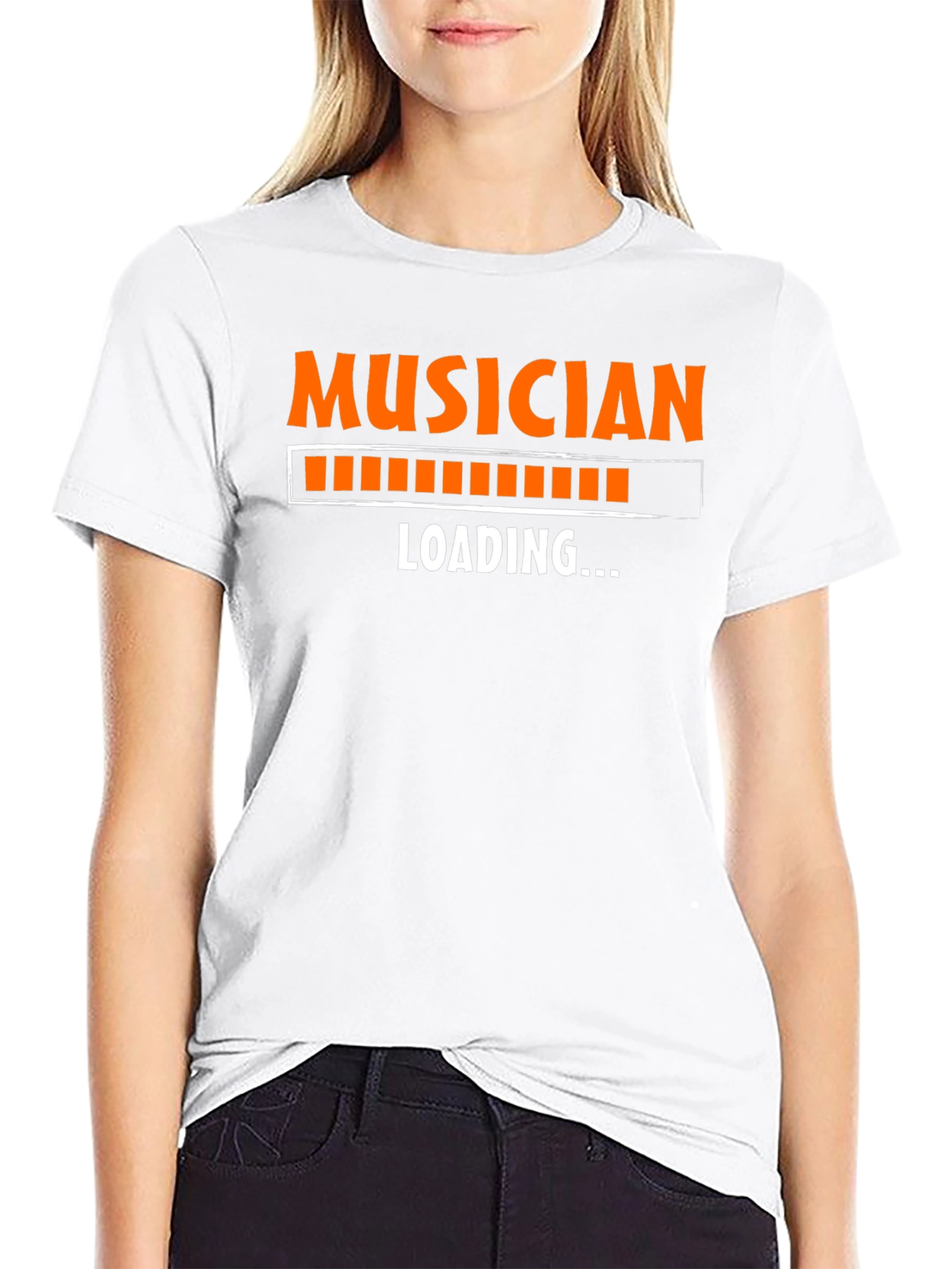 Musician Loading Graphic T-Shirt