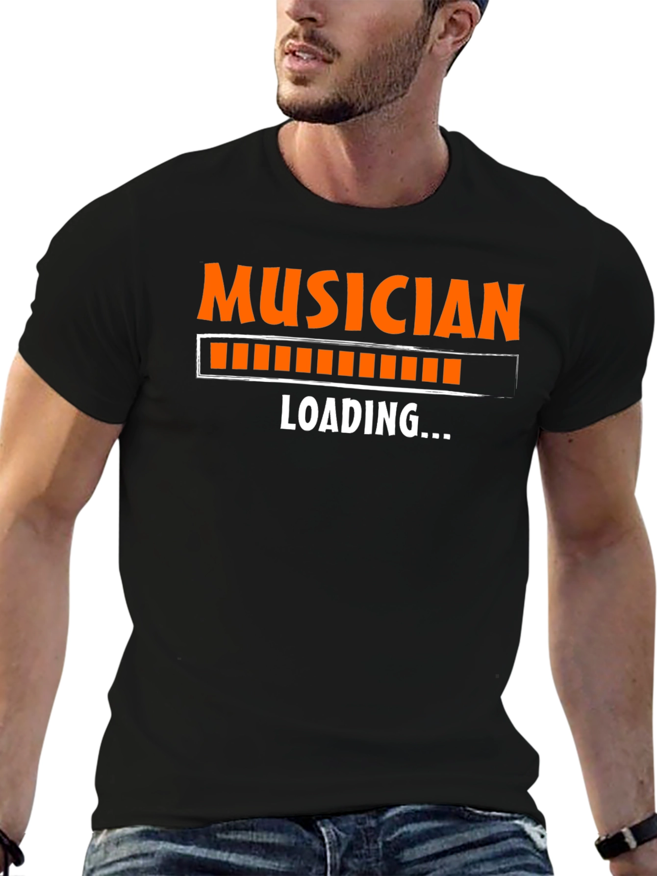 Musician Loading Graphic T-Shirt