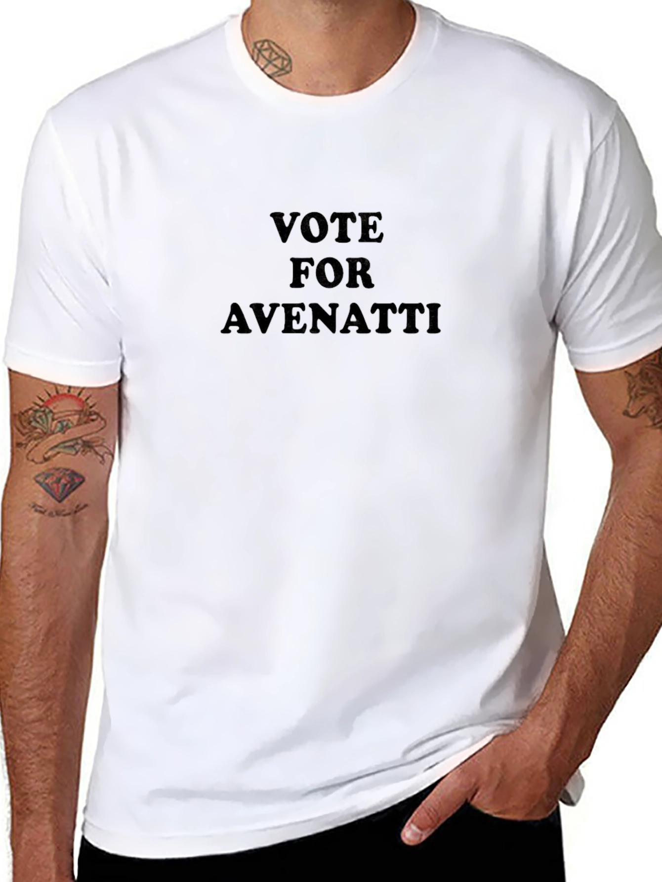 Vote Avenatti Black T-Shirt