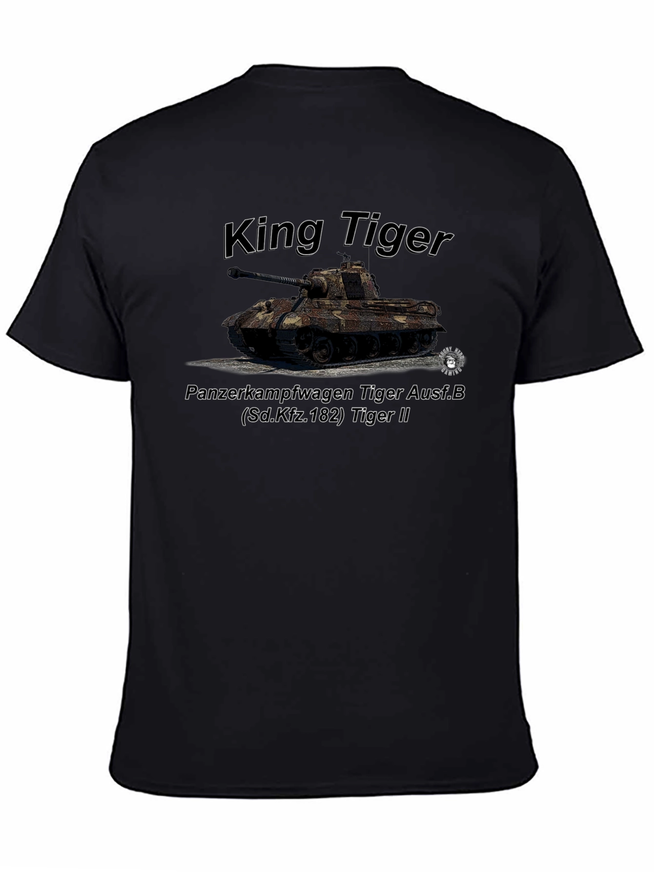 King Tiger Tank Graphic T-Shirt