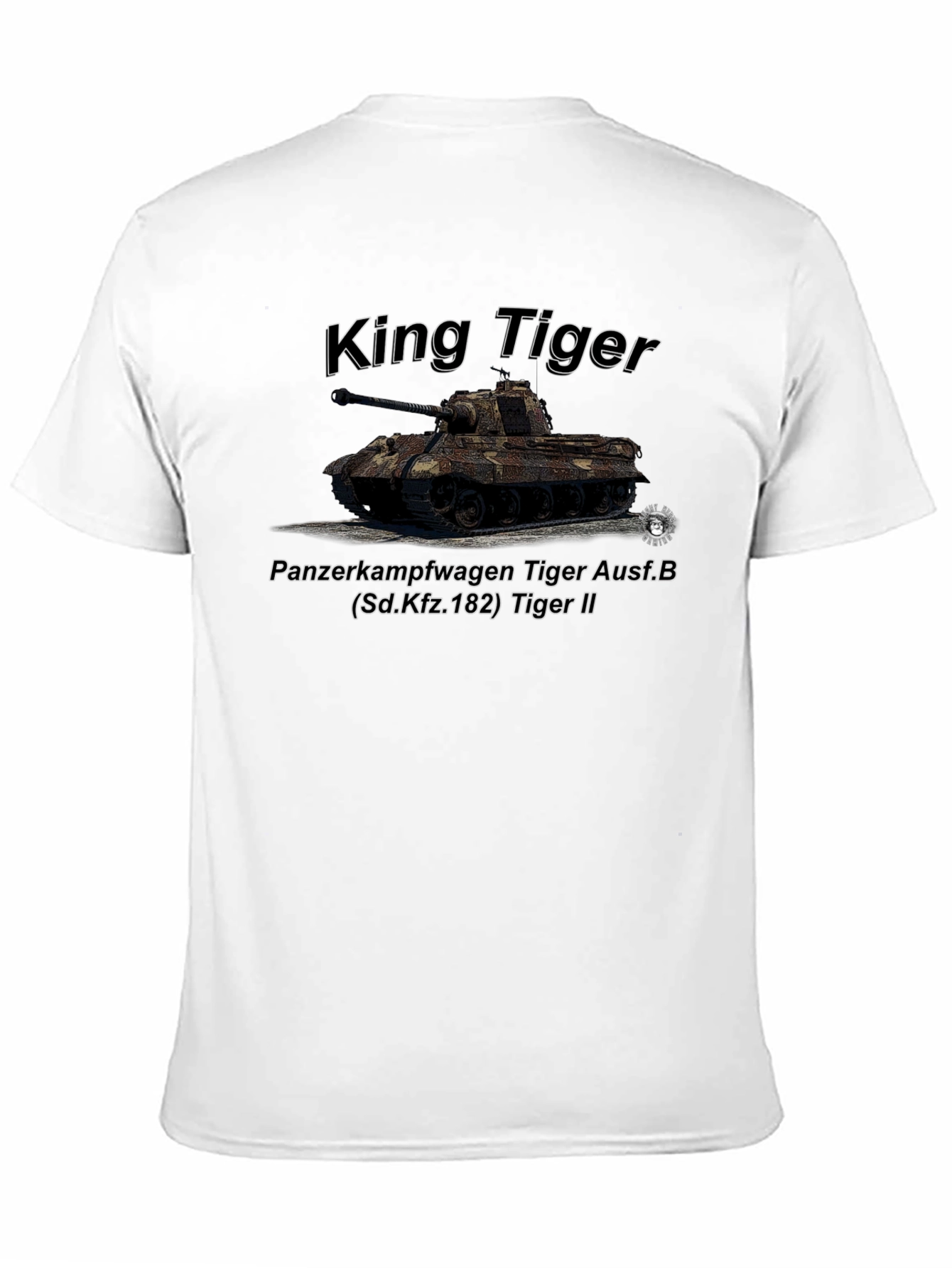 King Tiger Tank Graphic T-Shirt