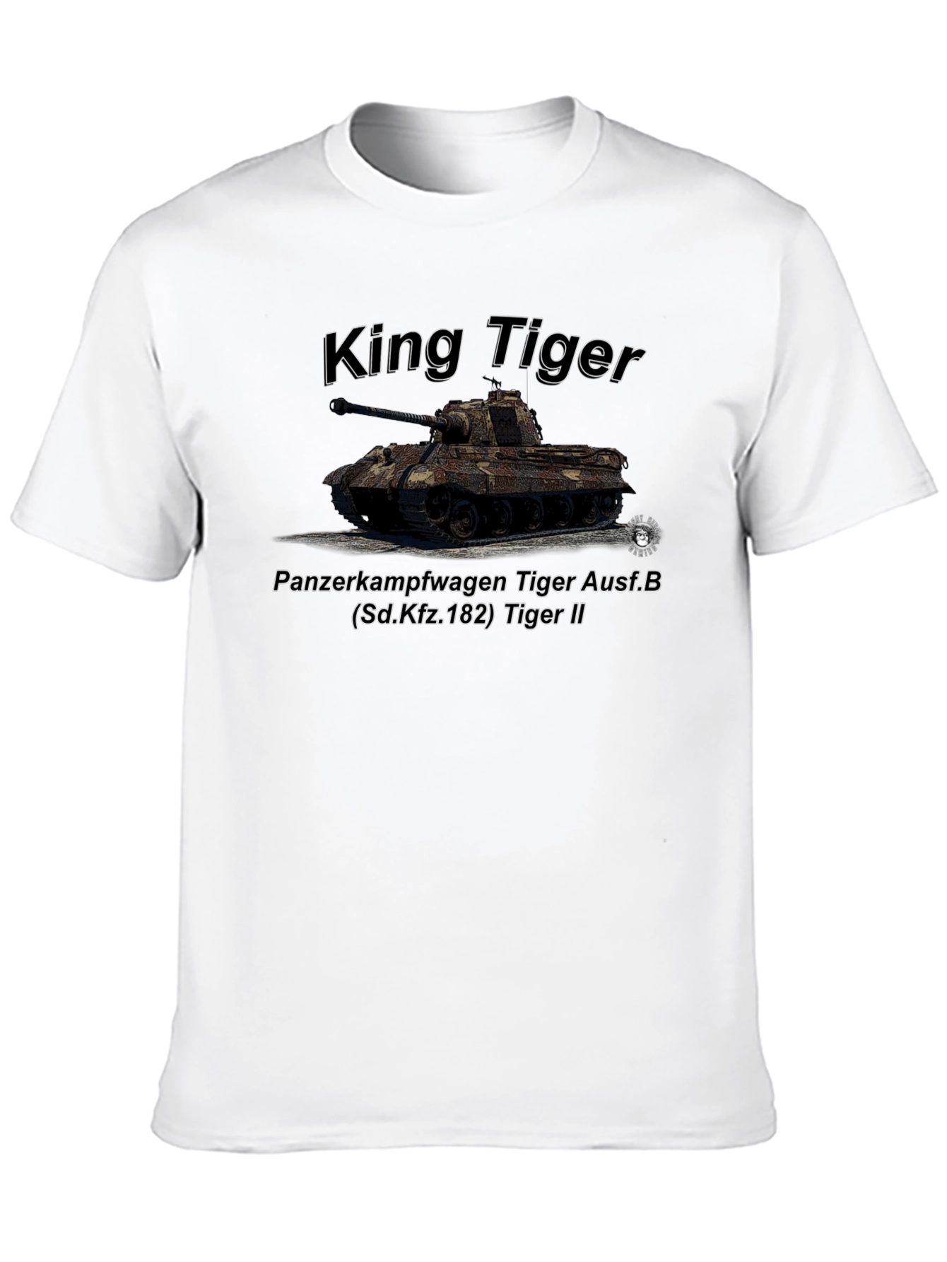 King Tiger Tank Graphic T-Shirt