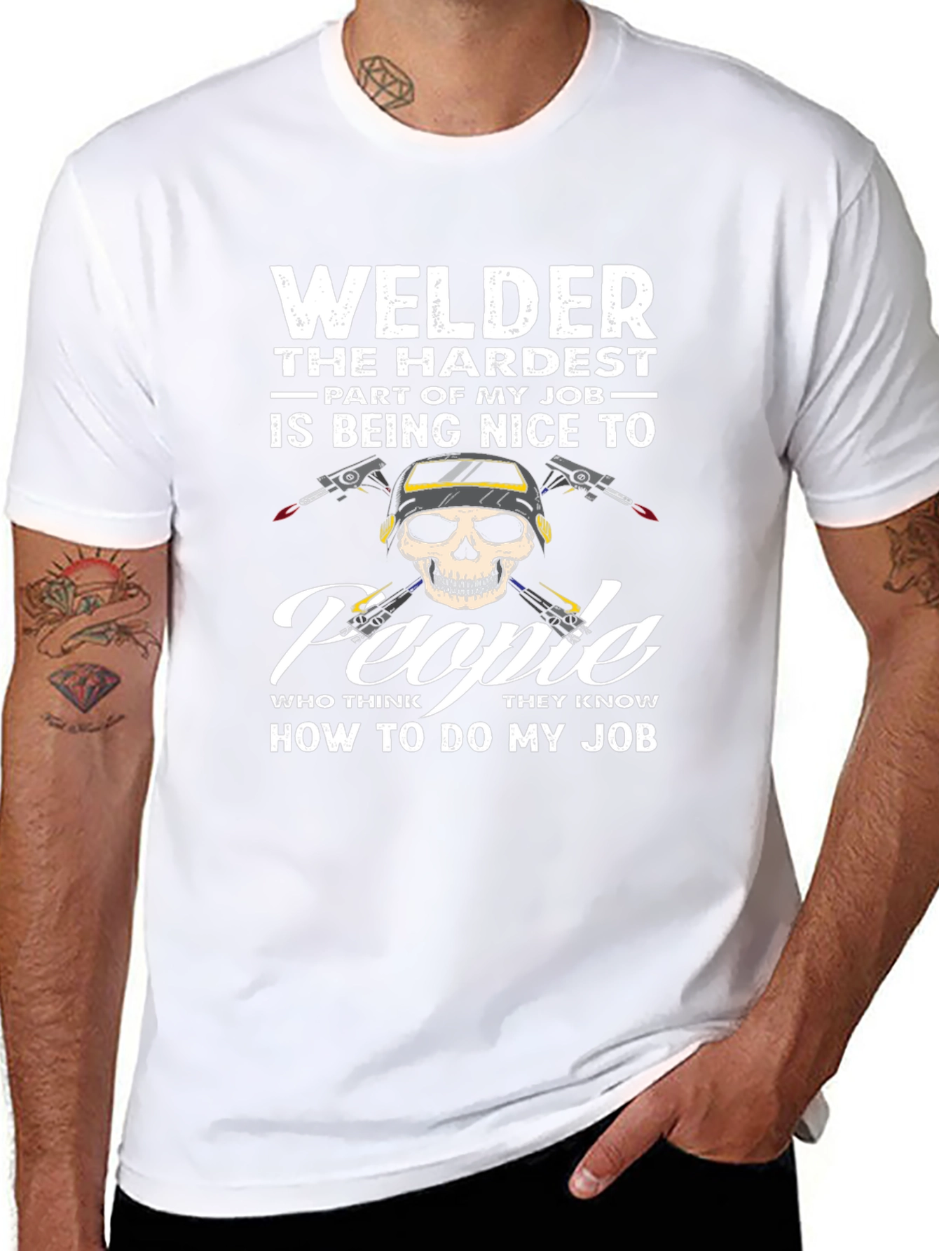 Welder T-Shirt: Hardest Part of My Job