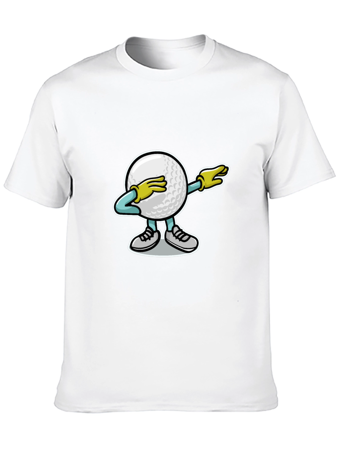 Dabbing Golf Ball Graphic T-Shirt