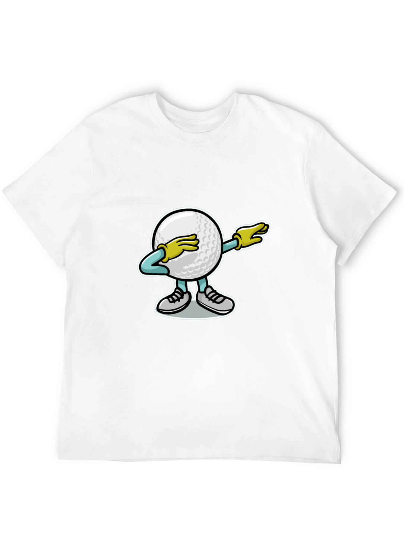 Dabbing Golf Ball Graphic T-Shirt