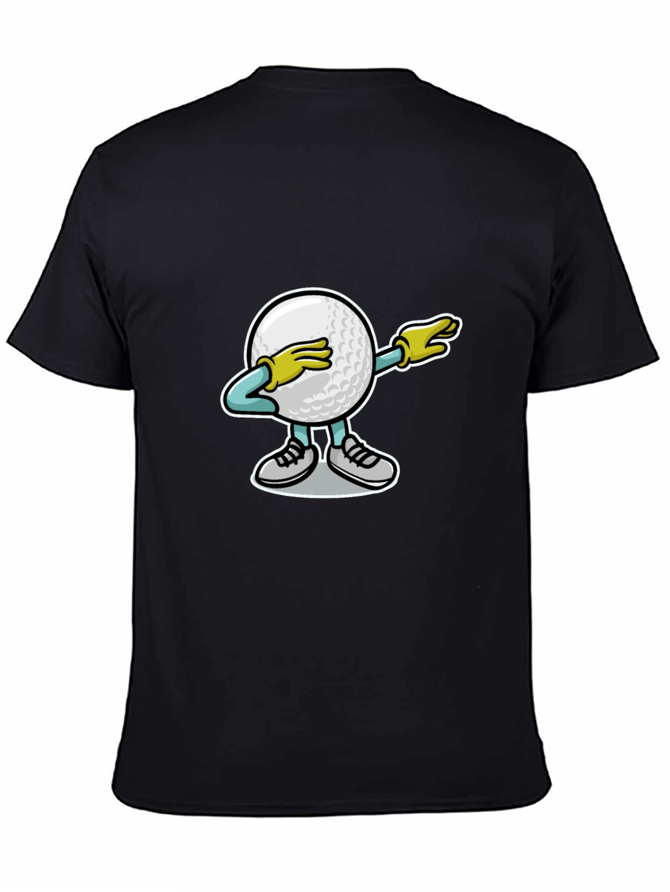 Dabbing Golf Ball Graphic T-Shirt