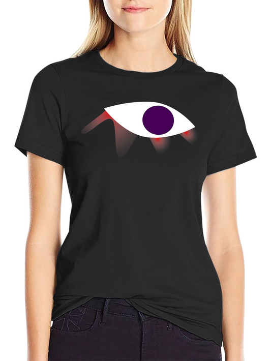 Mystic Eye Graphic Tee - Black Cotton Shirt