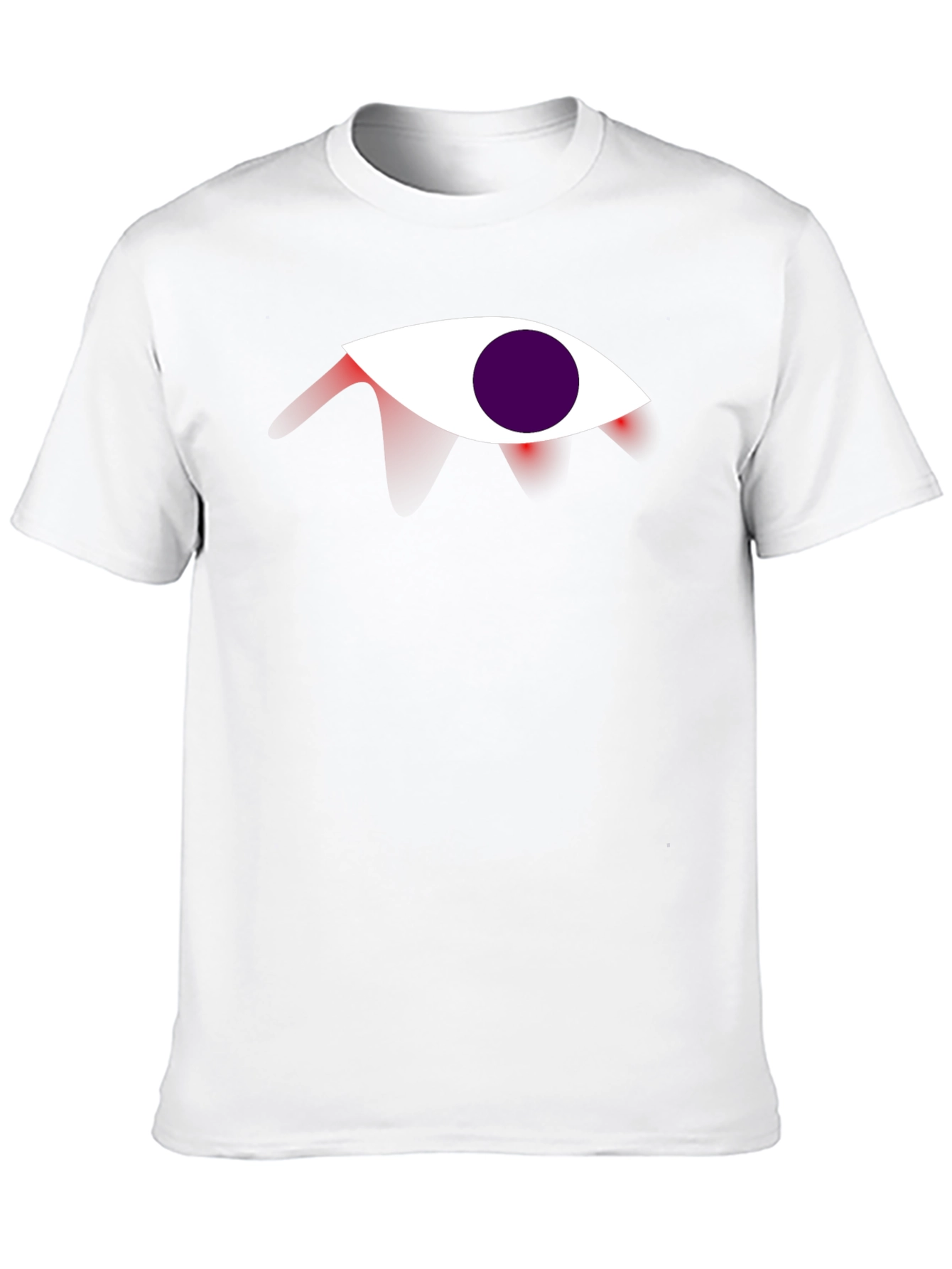 Mystic Eye Graphic Tee - Black Cotton Shirt